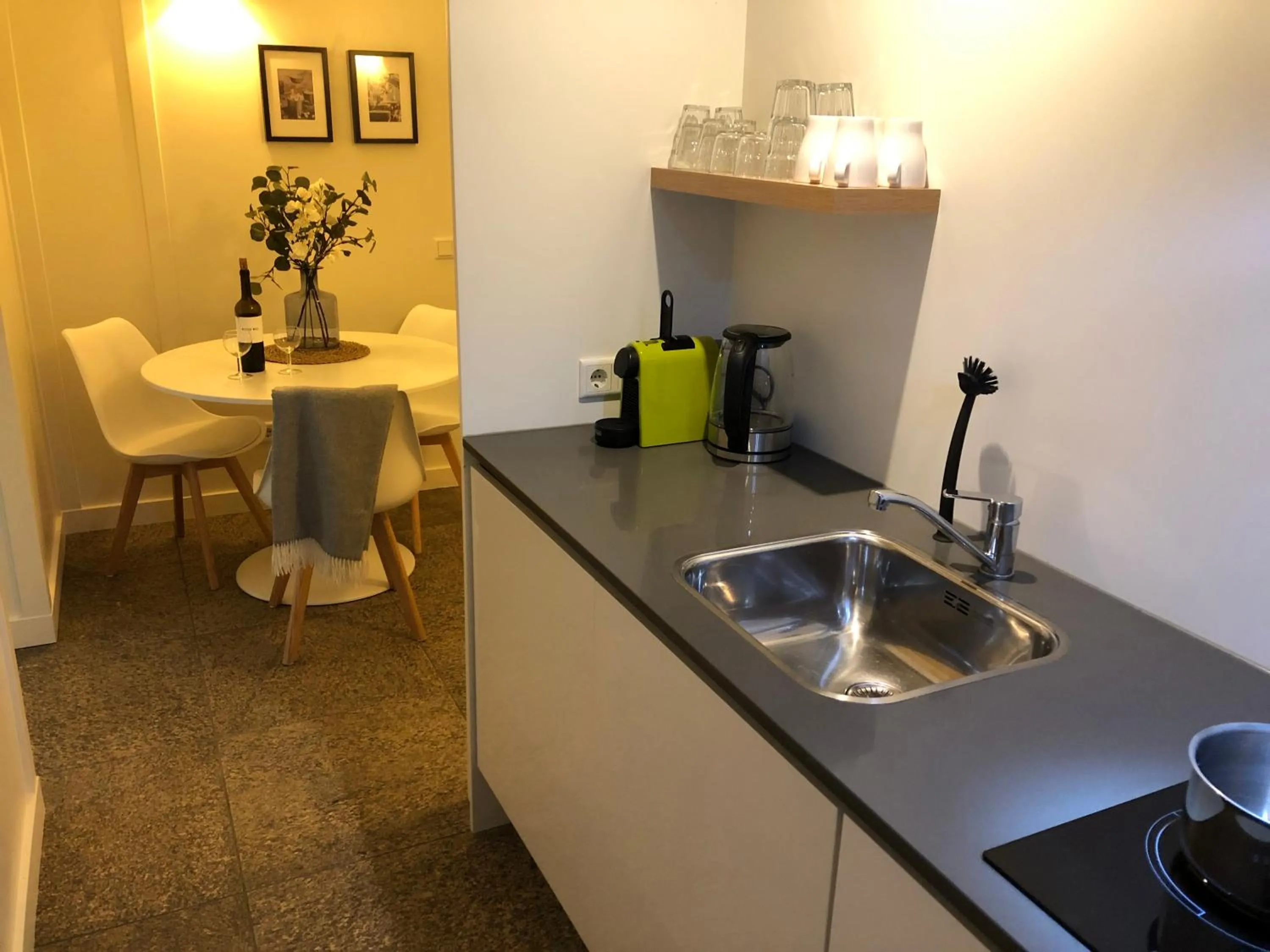 Dining area in Die zwei Löwen Ferienwohnungen