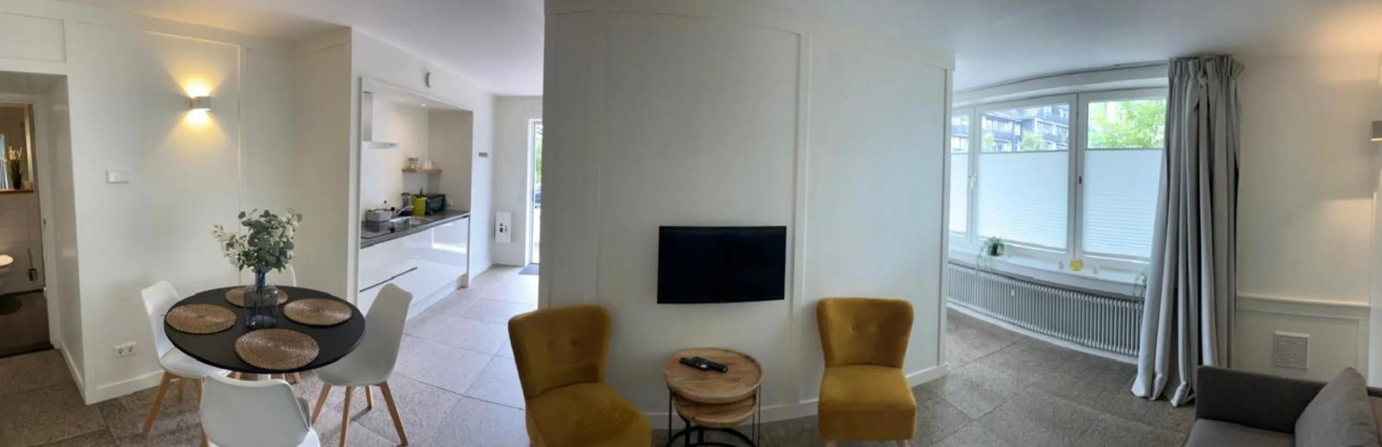 Living room in Die zwei Löwen Ferienwohnungen