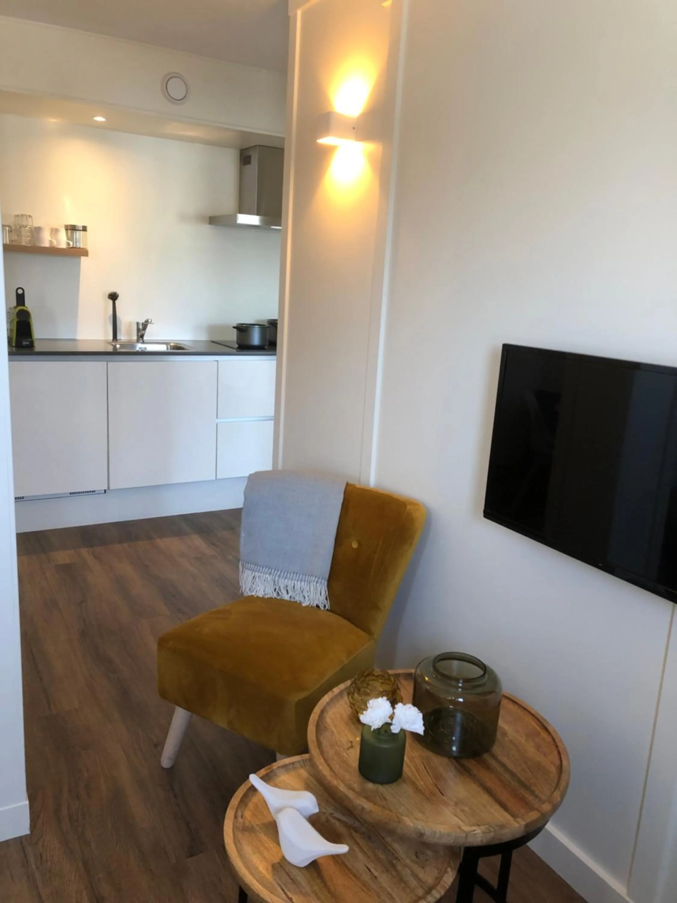 Living room in Die zwei Löwen Ferienwohnungen