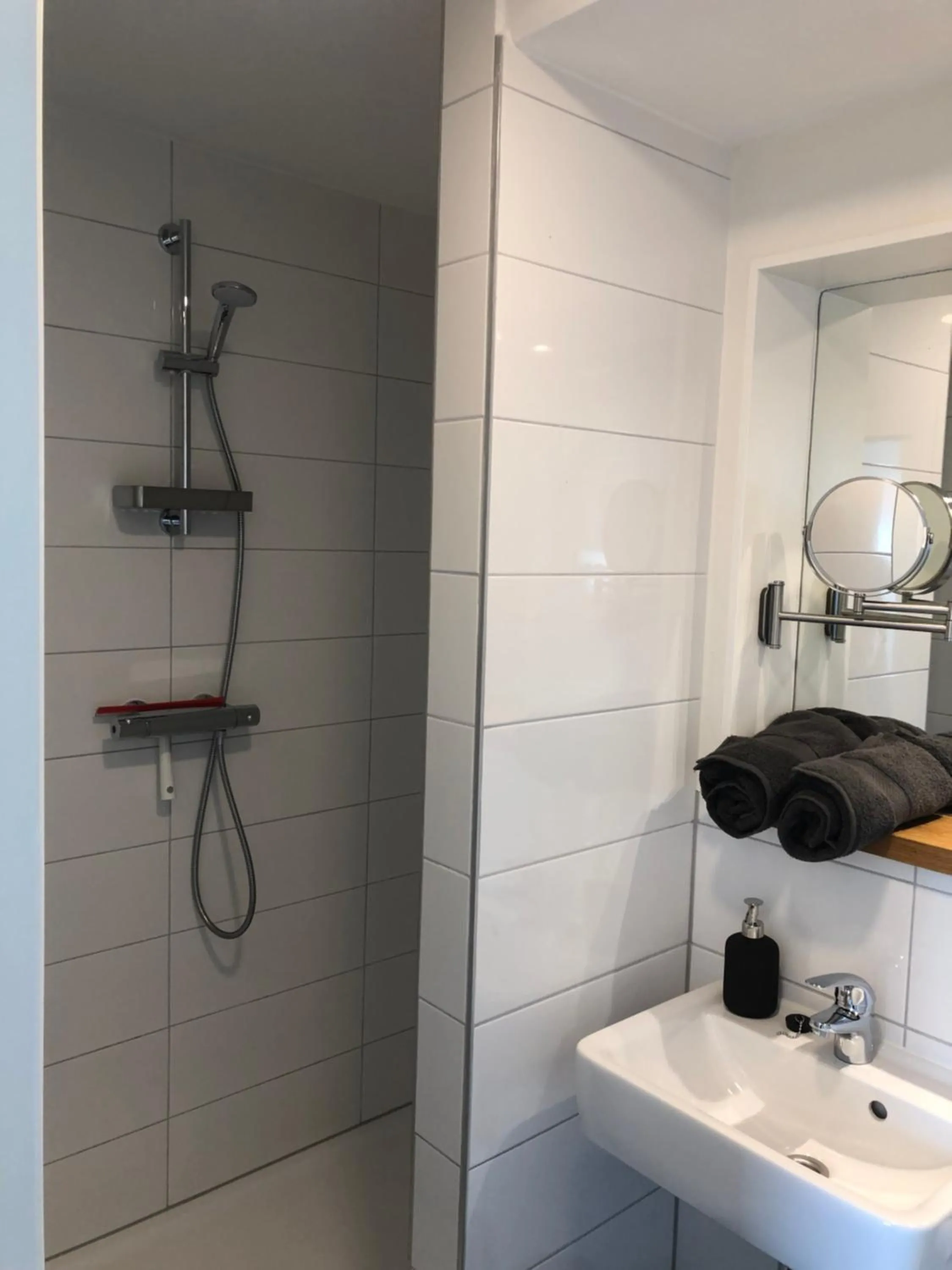Bathroom in Die zwei Löwen Ferienwohnungen