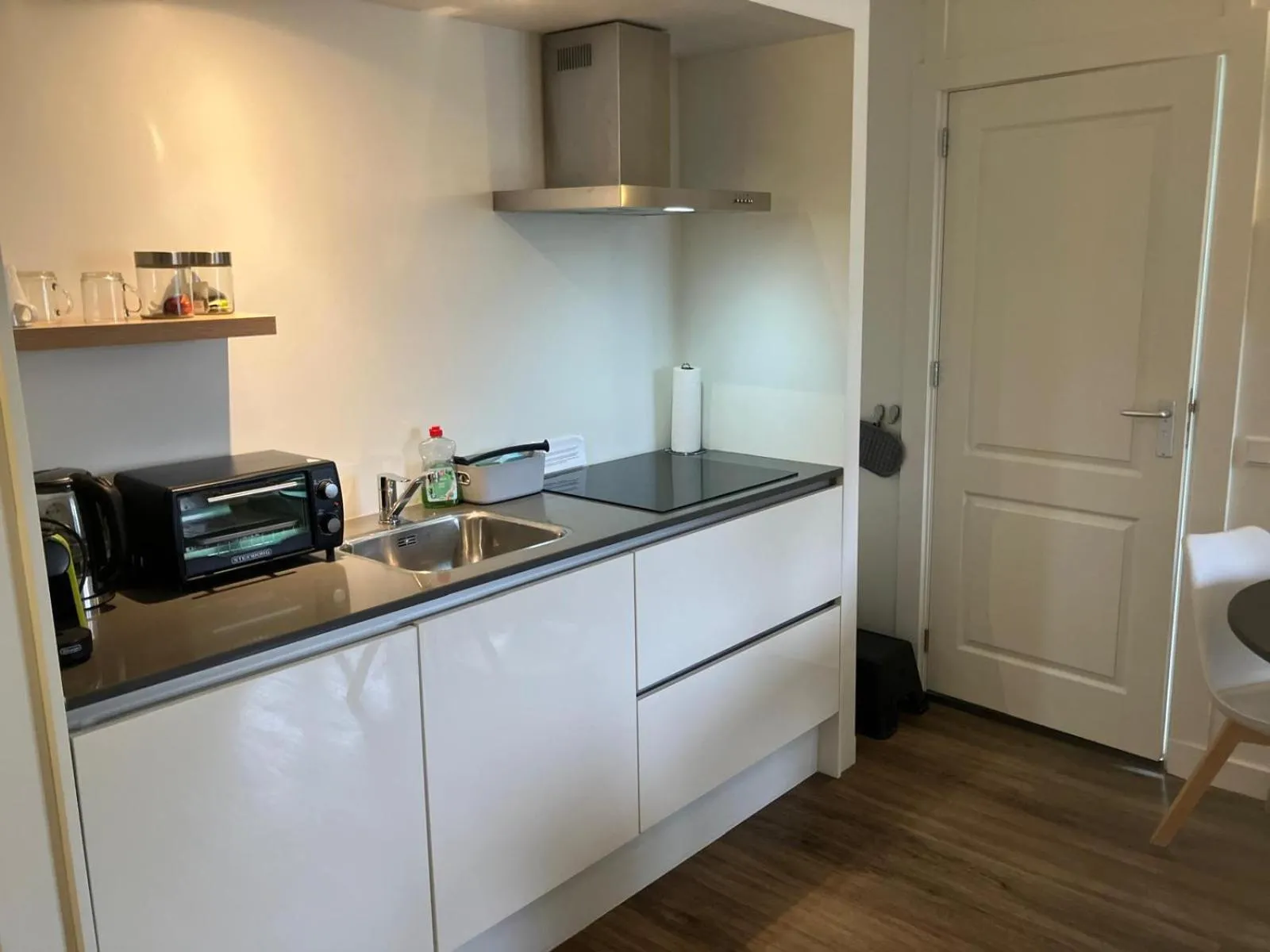 Kitchen or kitchenette in Die zwei Löwen Ferienwohnungen