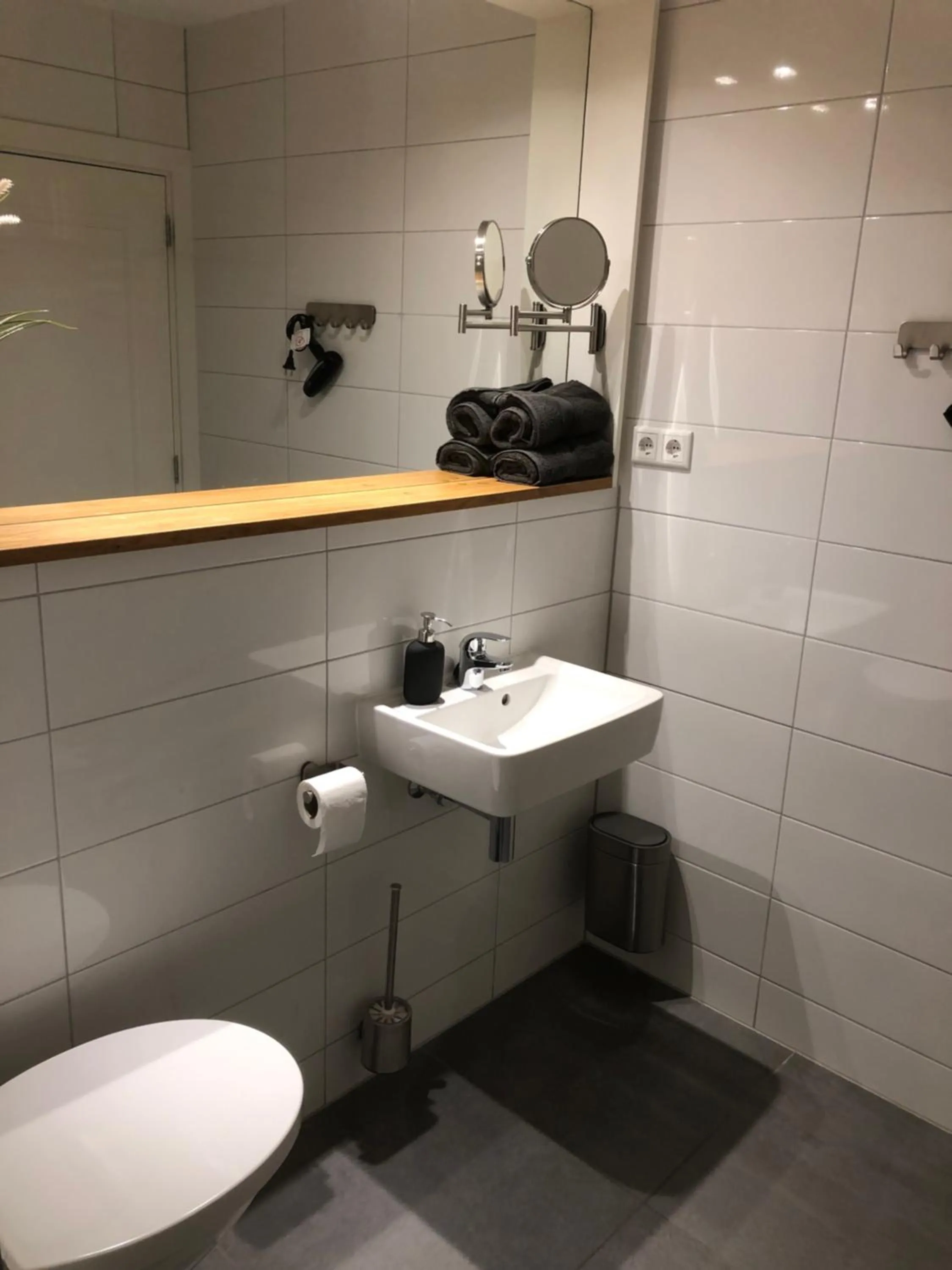 Bathroom in Die zwei Löwen Ferienwohnungen