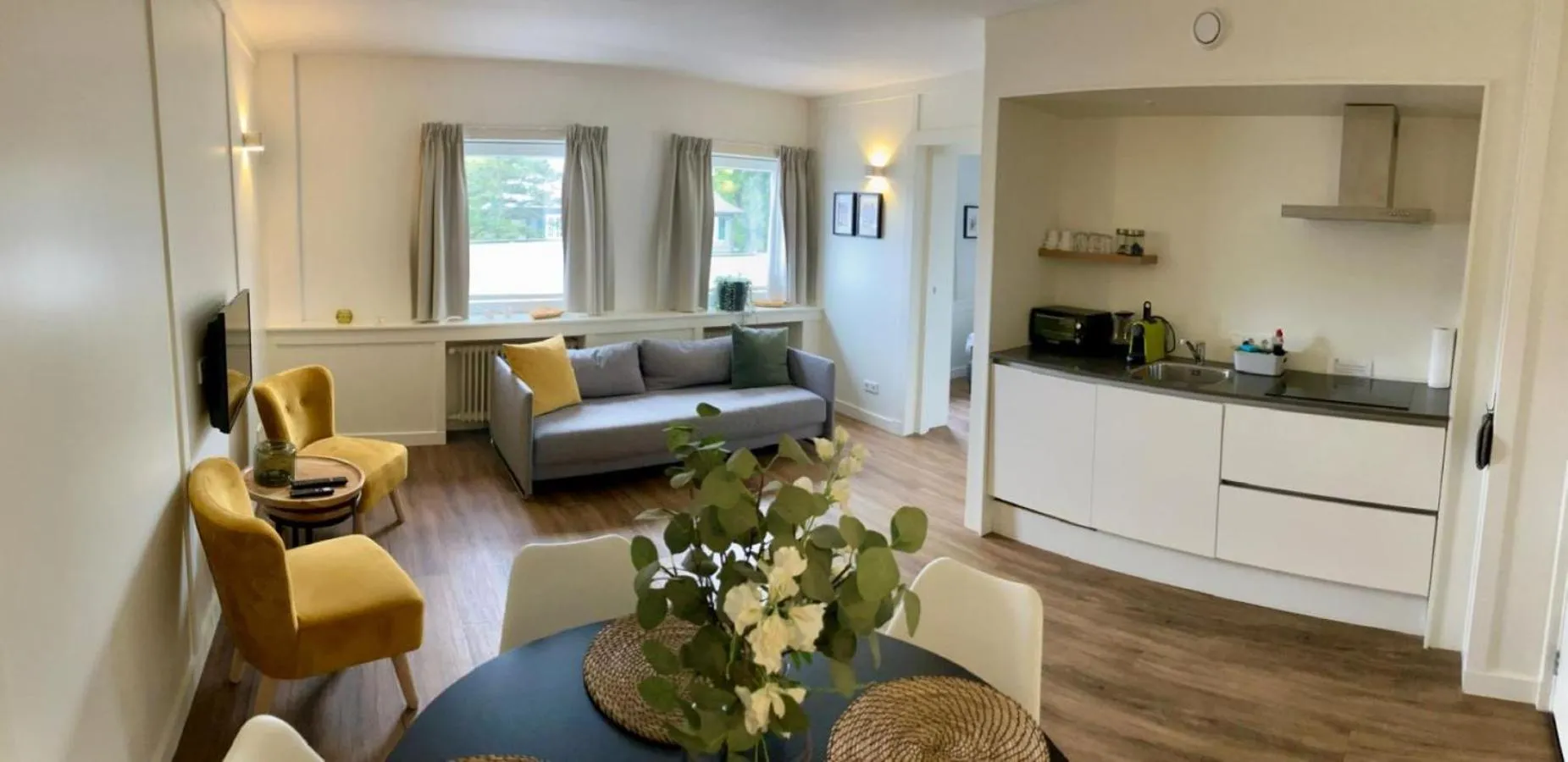 Living room in Die zwei Löwen Ferienwohnungen