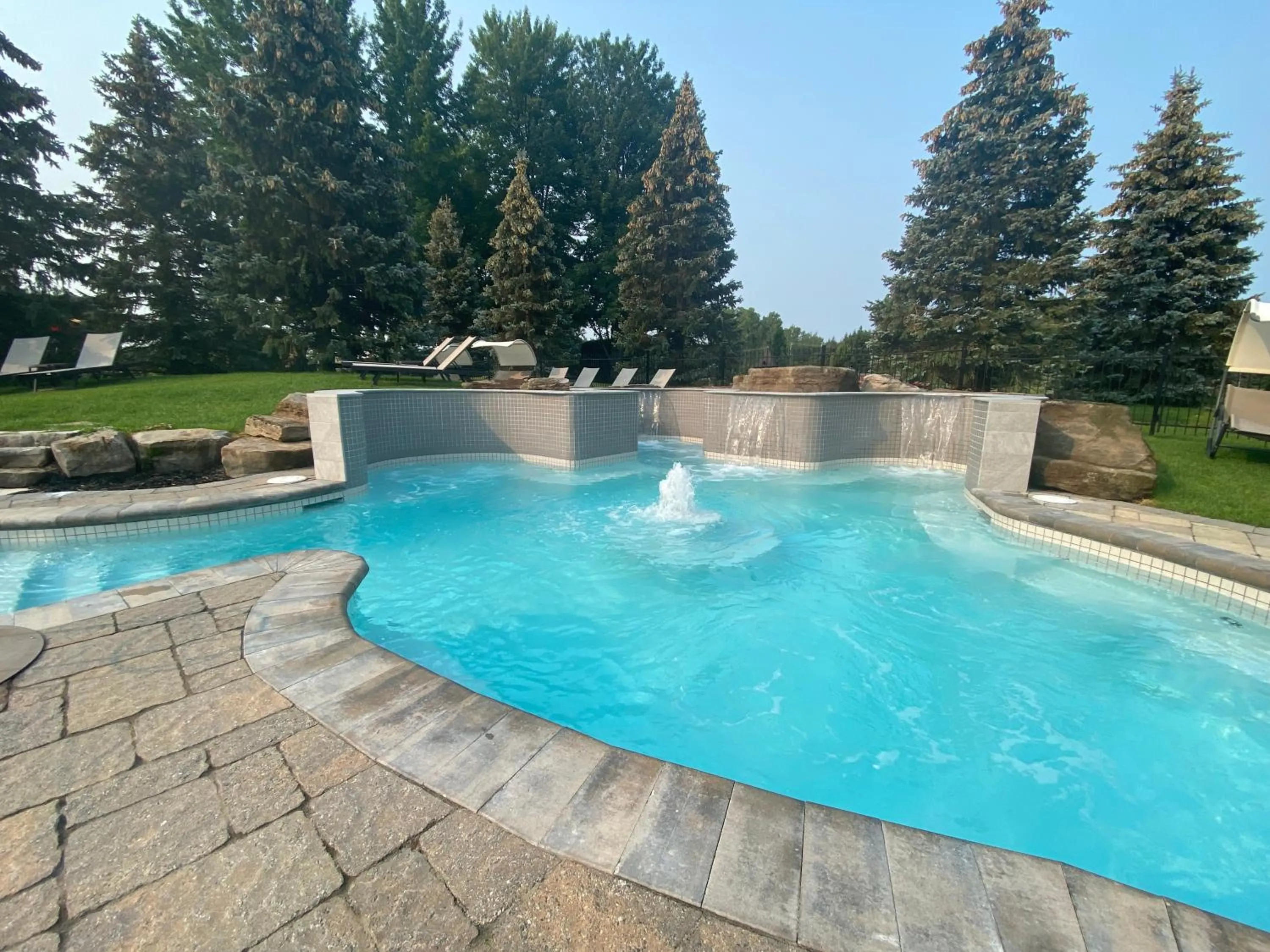 Hot Spring Bath in Auberge Godefroy
