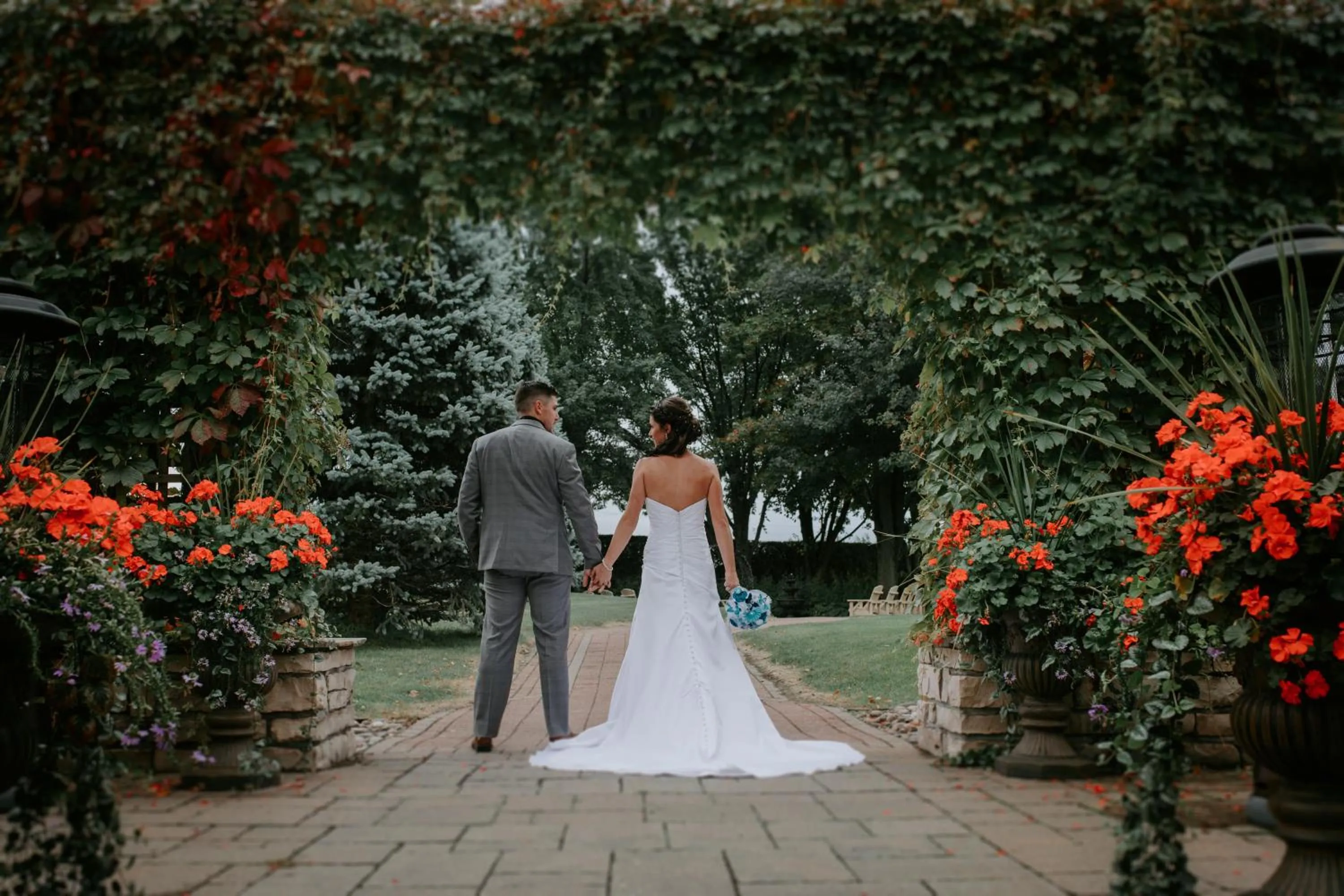Garden in Auberge Godefroy