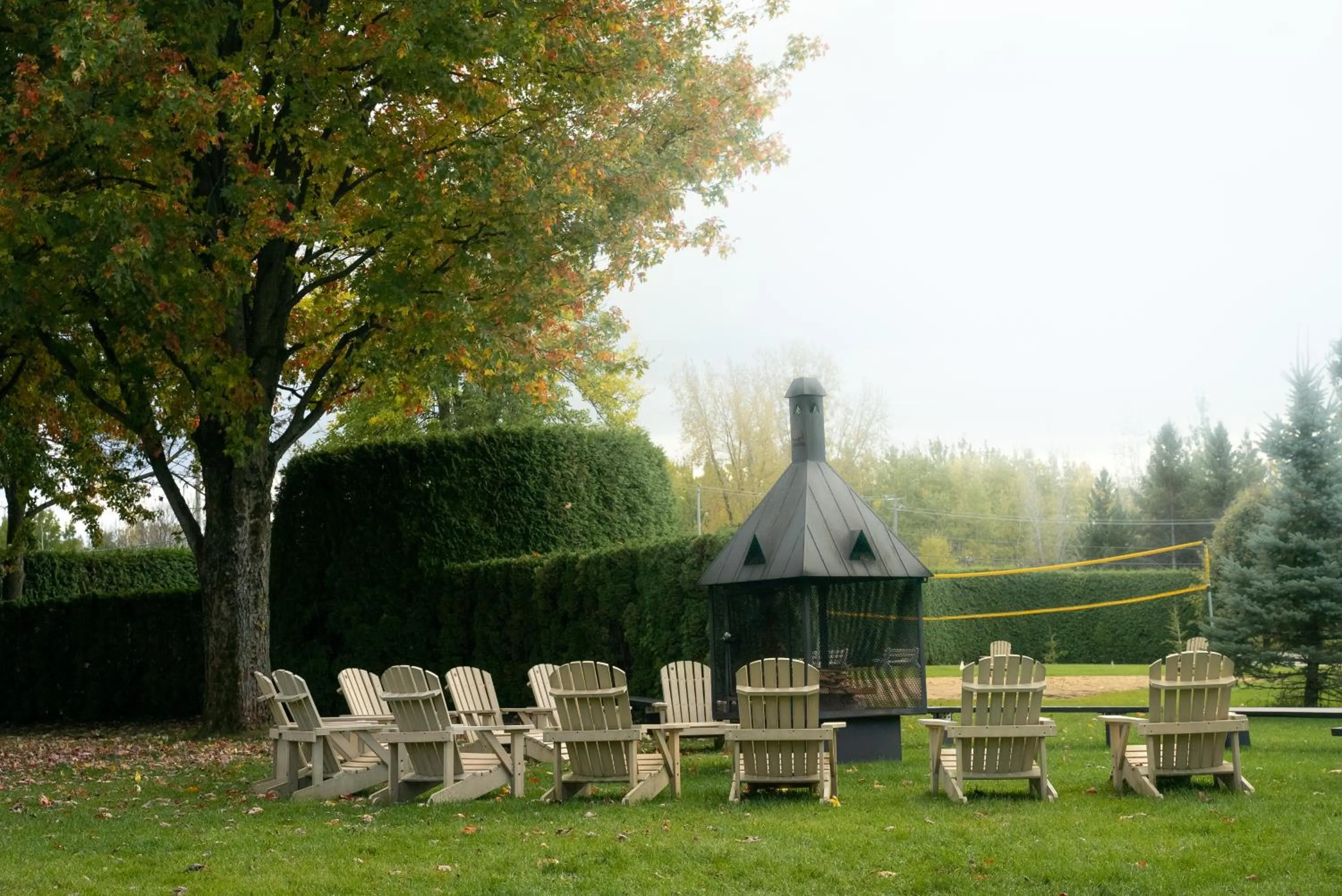 Garden in Auberge Godefroy