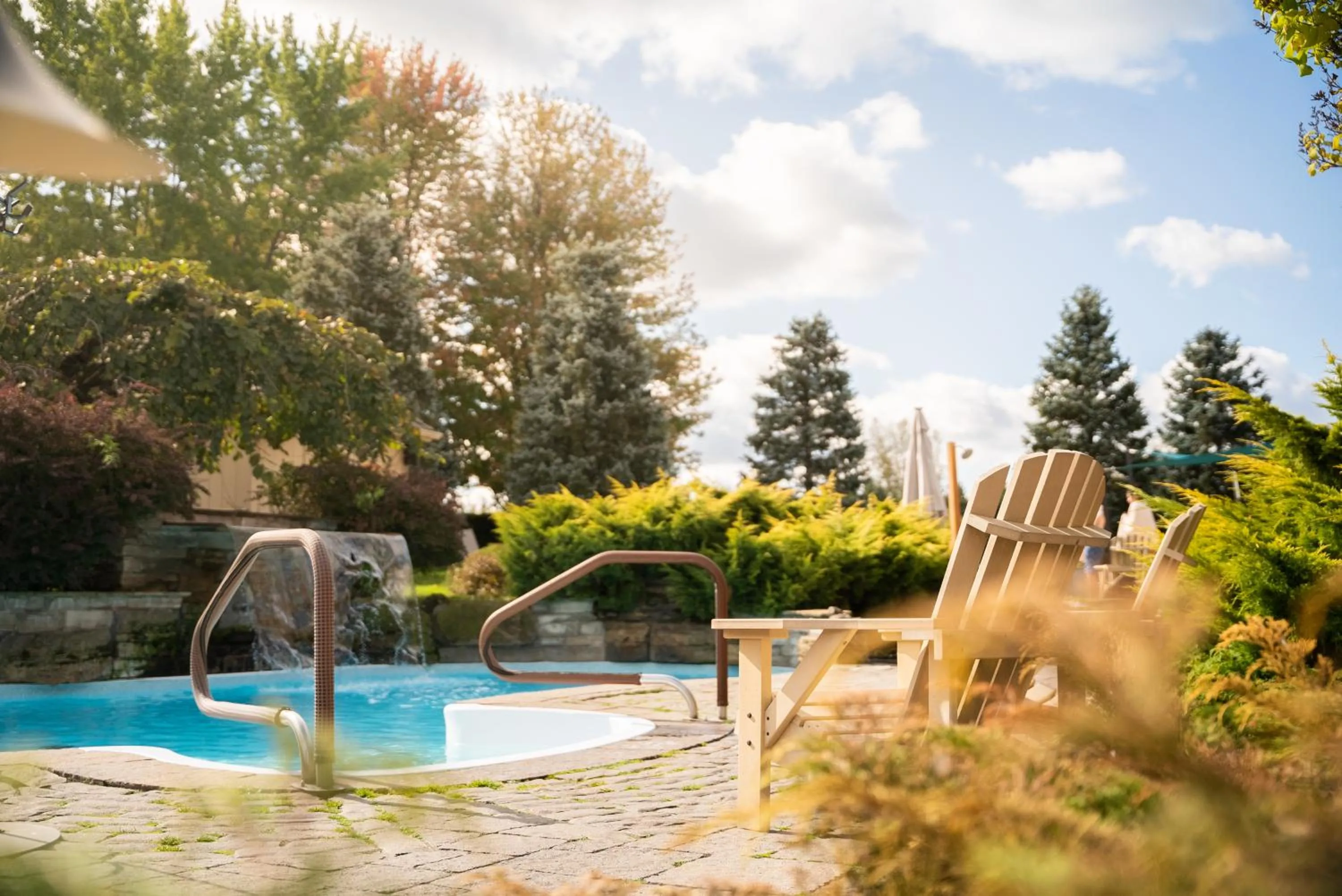Garden in Auberge Godefroy