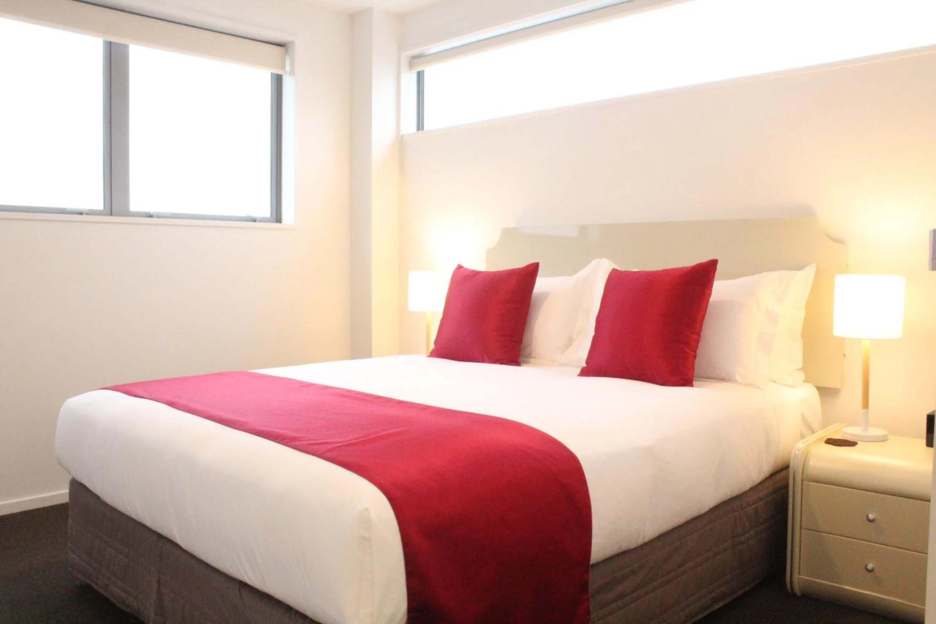 Bed in 103 Prince of Bealey Motel