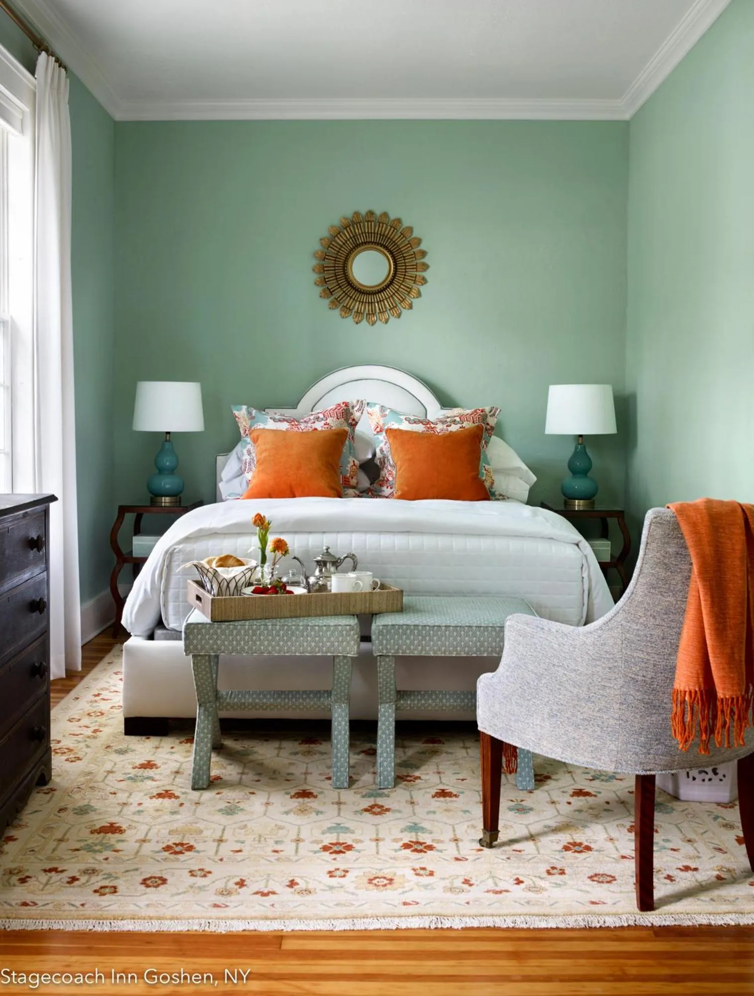 Bedroom, Bed in Stagecoach Inn