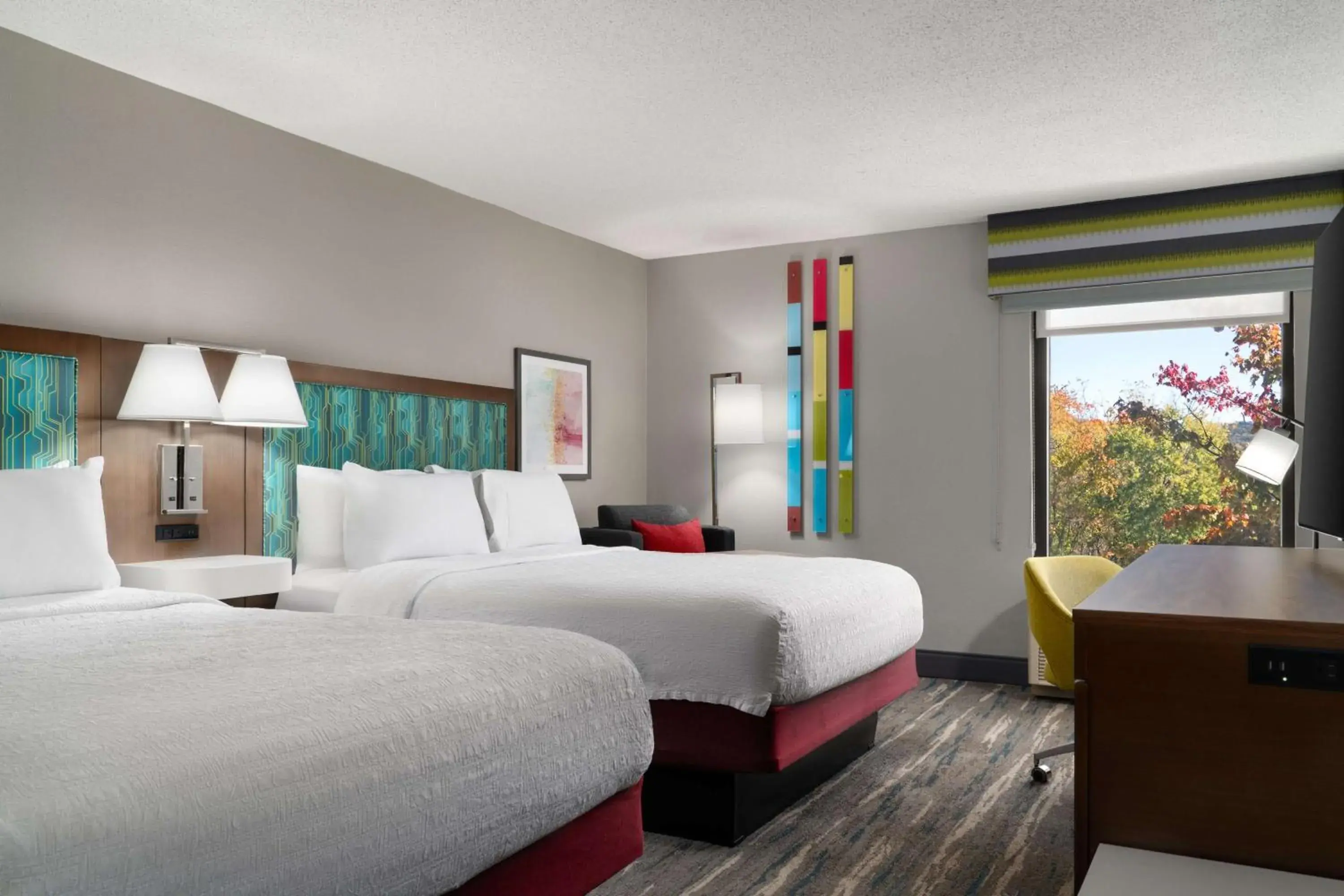 Bed in Hampton Inn Roanoke/Hollins - I-81 Bed in Hampton Inn Roanoke/Hollins - I-81