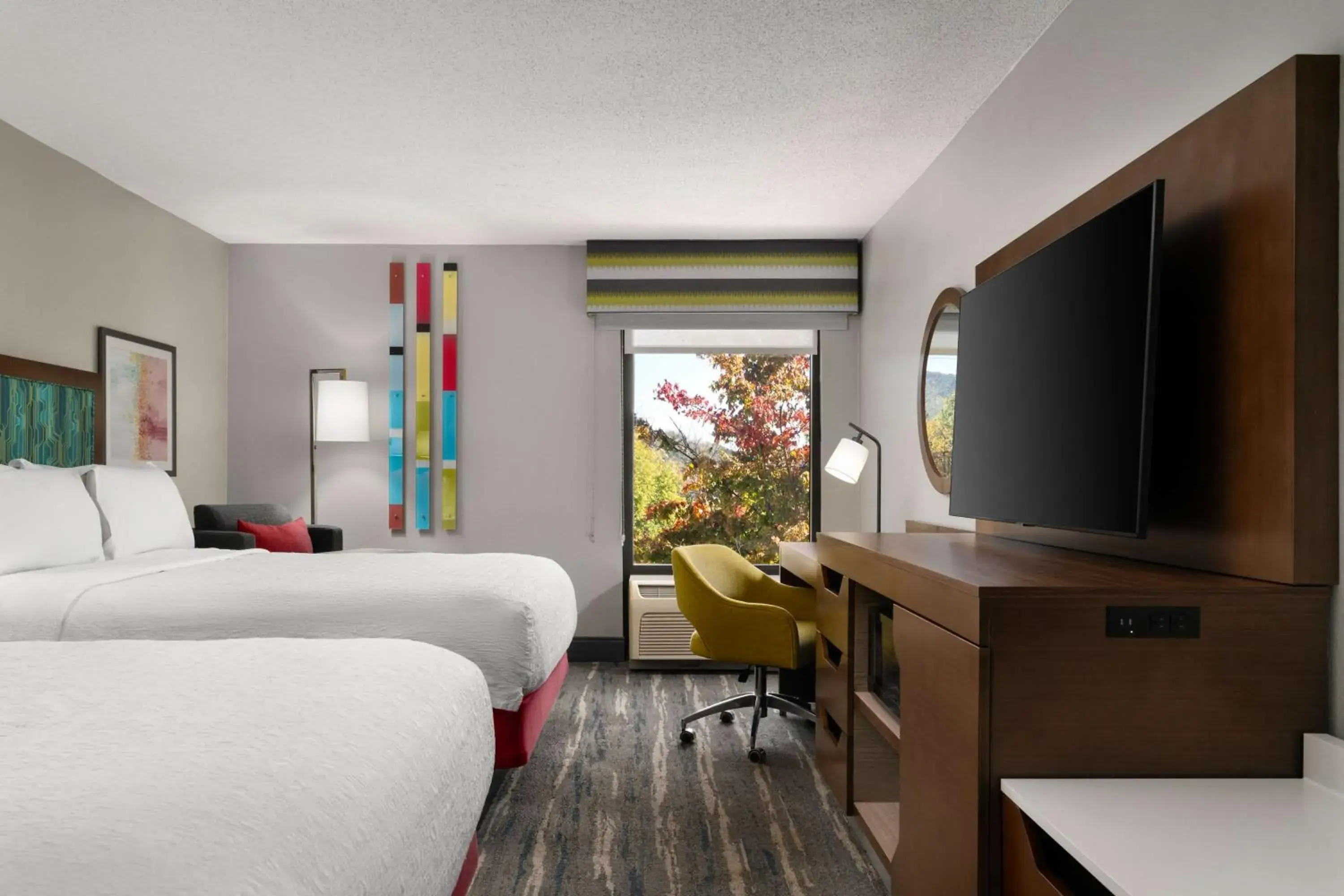Bed in Hampton Inn Roanoke/Hollins - I-81 Bed in Hampton Inn Roanoke/Hollins - I-81
