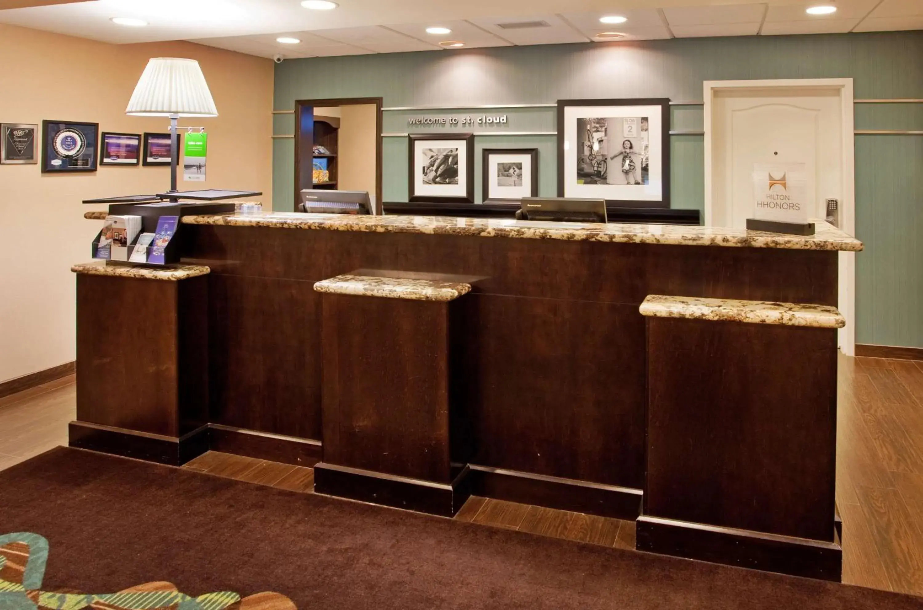 Lobby or reception in Hampton Inn and Suites St. Cloud Lobby or reception in Hampton Inn and Suites St. Cloud