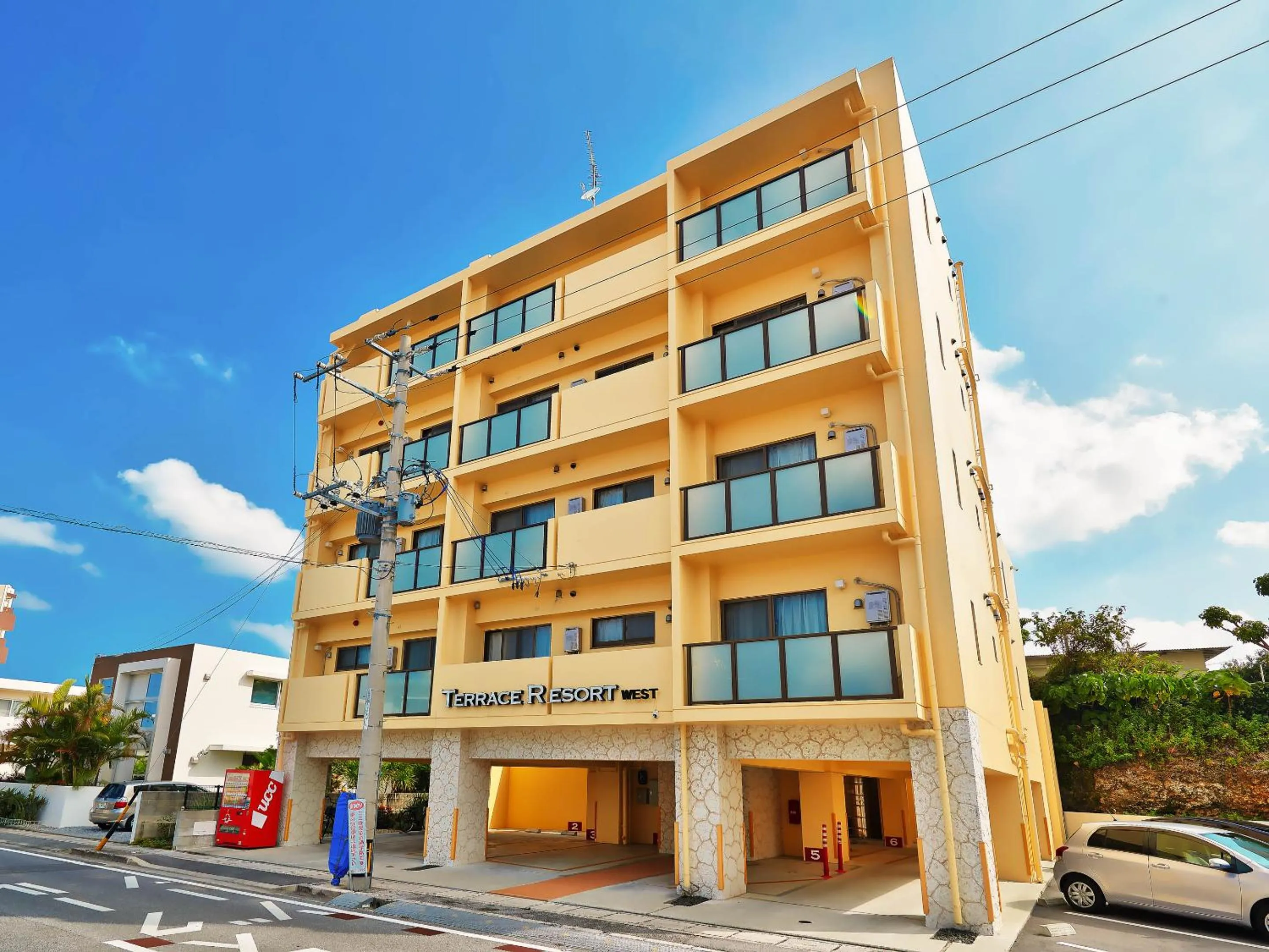 Facade/entrance in Terrace Resort Chatan West