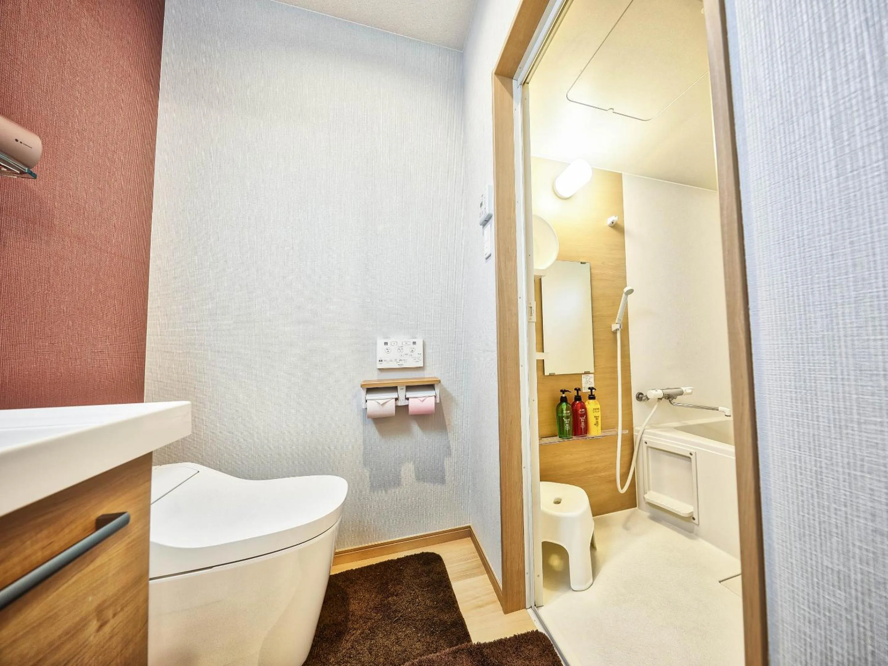 Shower in Terrace Resort Chatan West