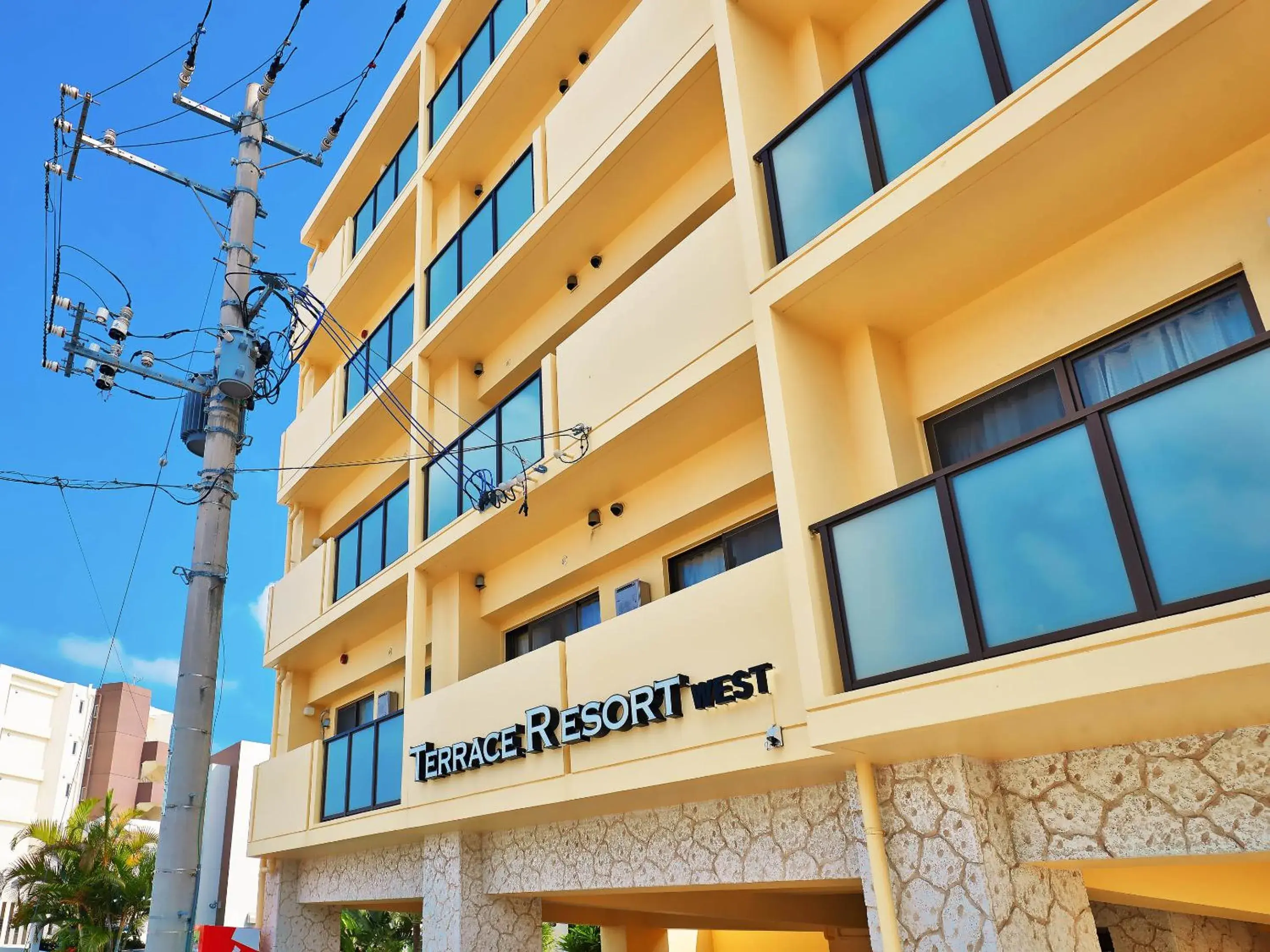 Facade/entrance in Terrace Resort Chatan West Facade/entrance in Terrace Resort Chatan West