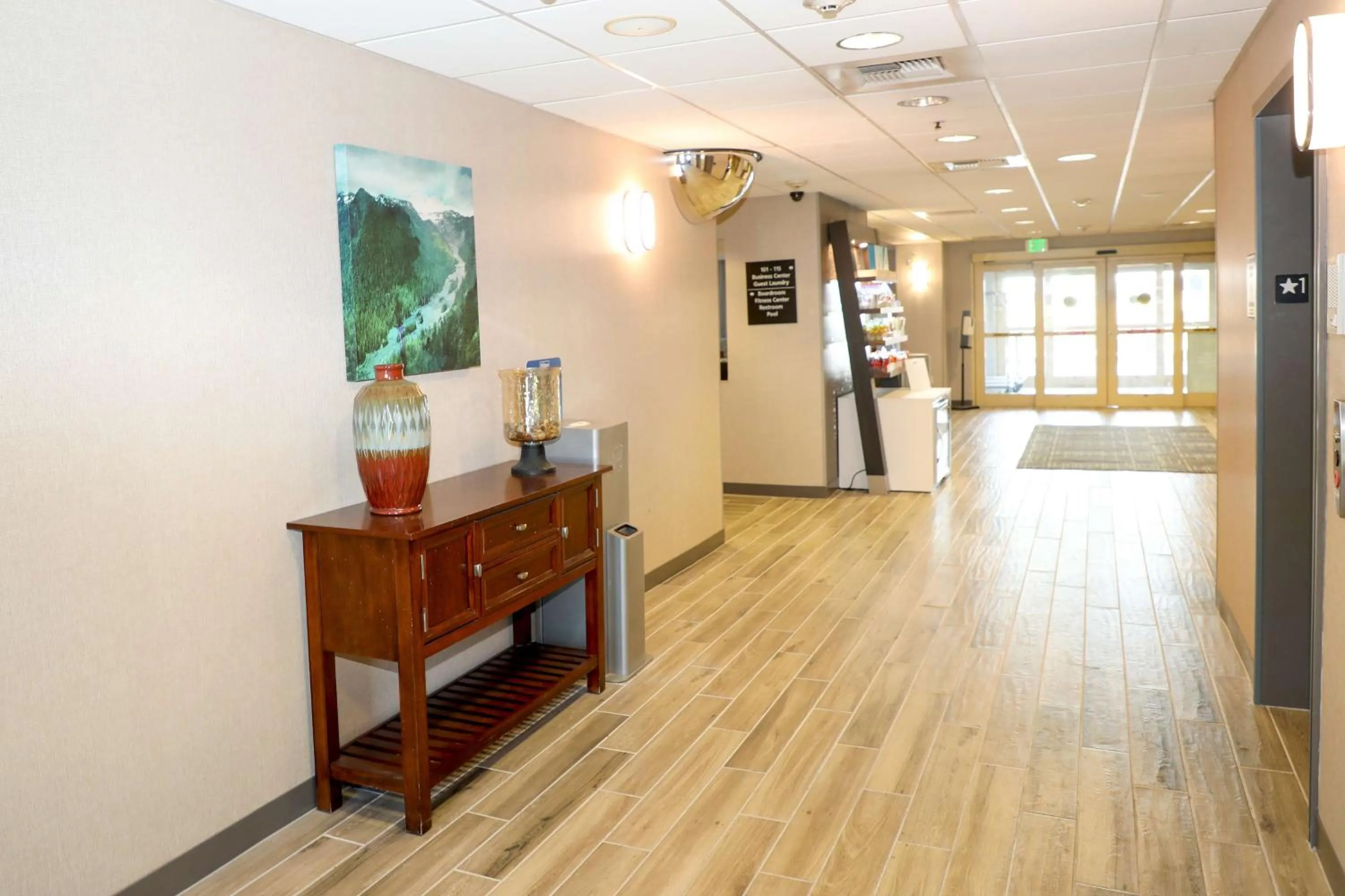 Lobby or reception in Hampton Inn Ellensburg