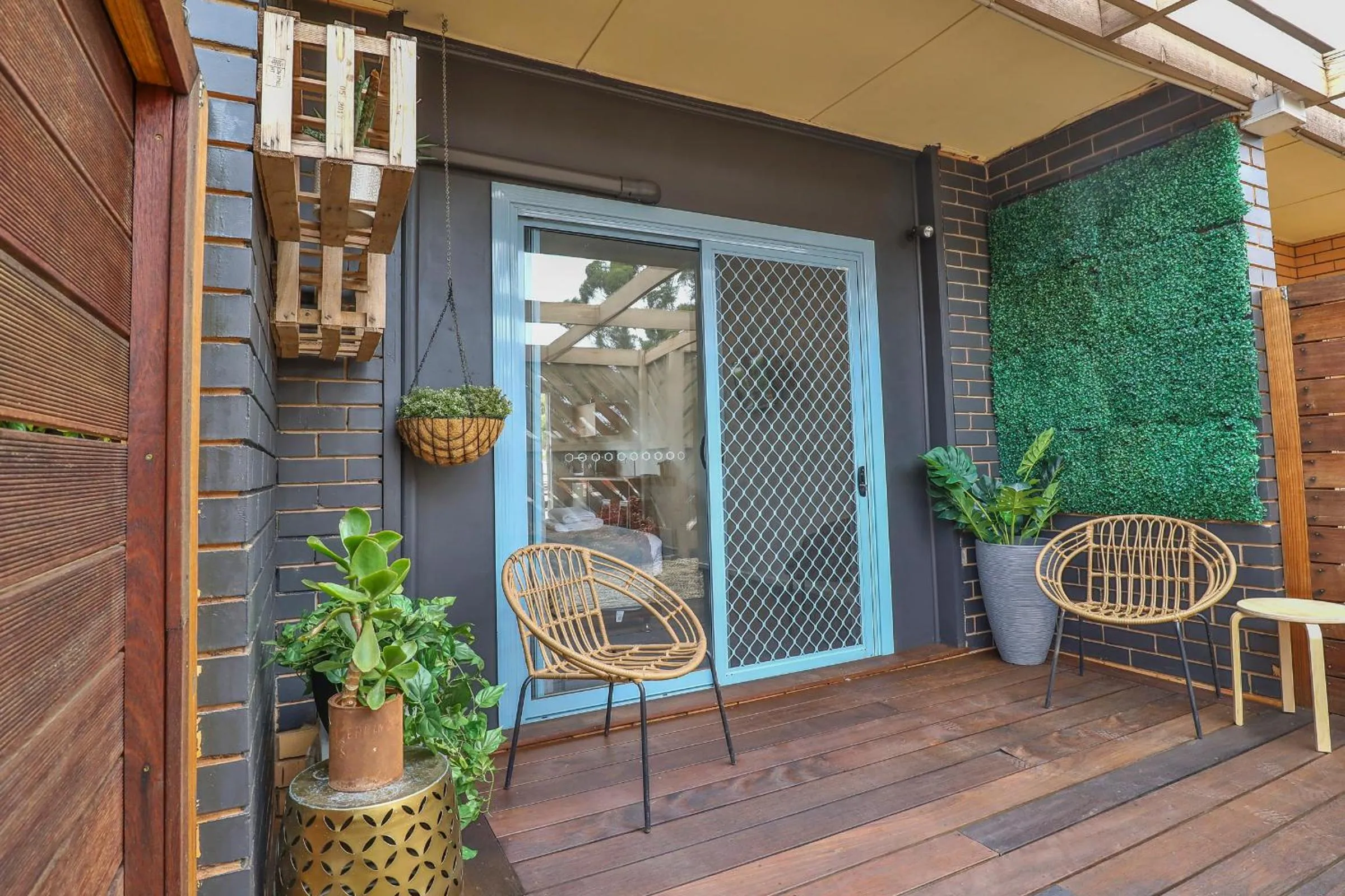 Balcony/Terrace in Robinvale Bridge Motel