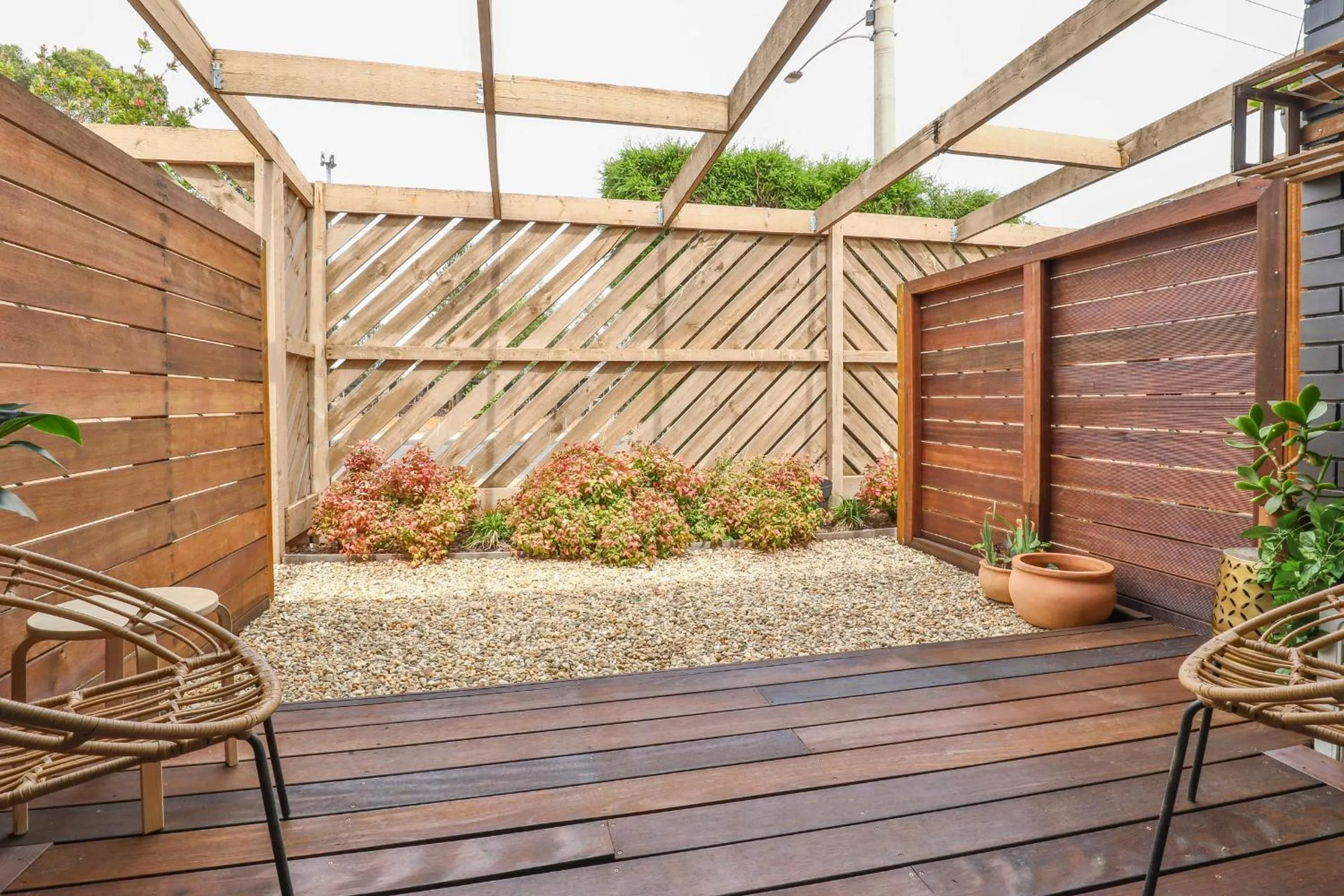 Garden in Robinvale Bridge Motel