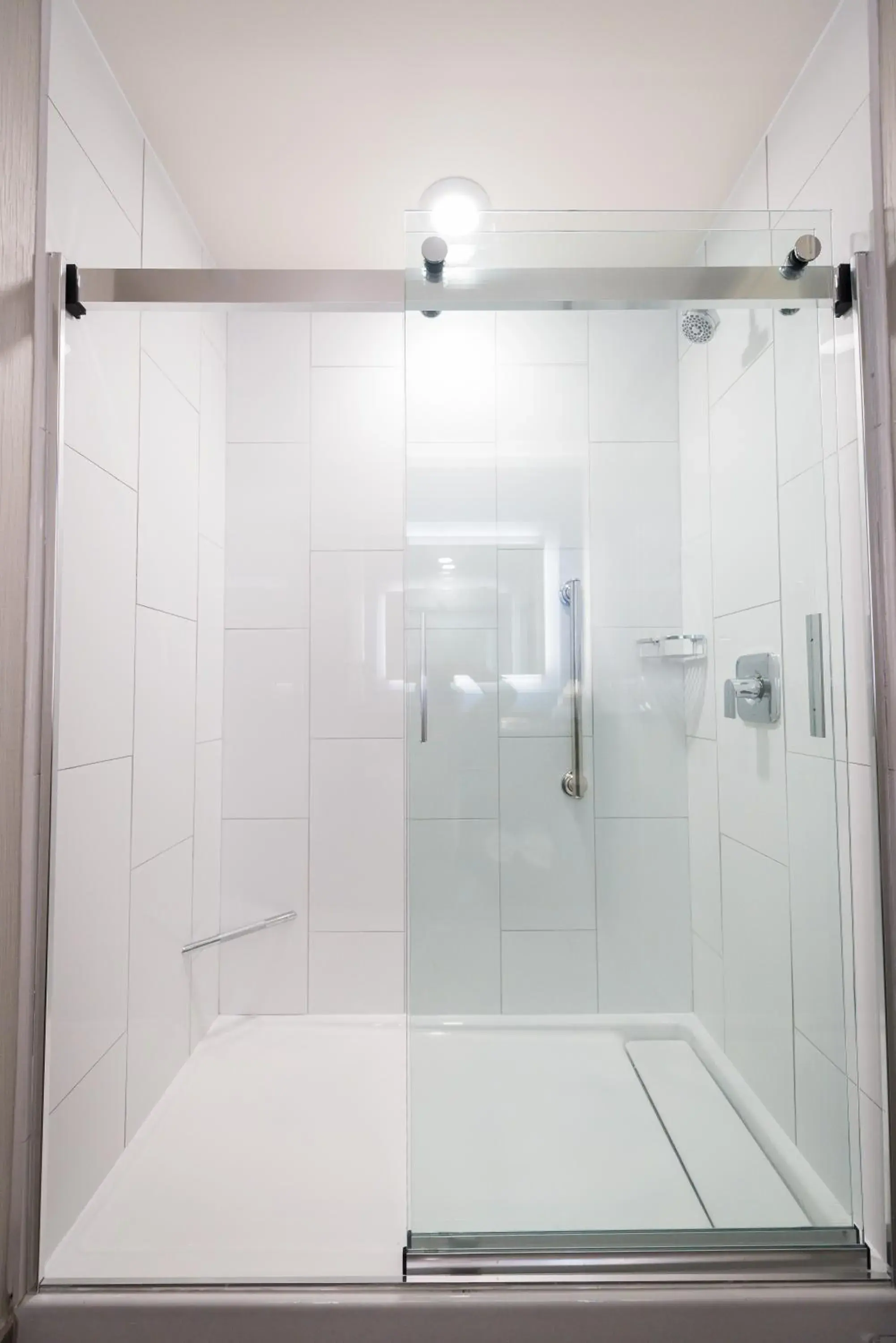 Bathroom in Hilton Scranton & Conference Center Bathroom in Hilton Scranton & Conference Center