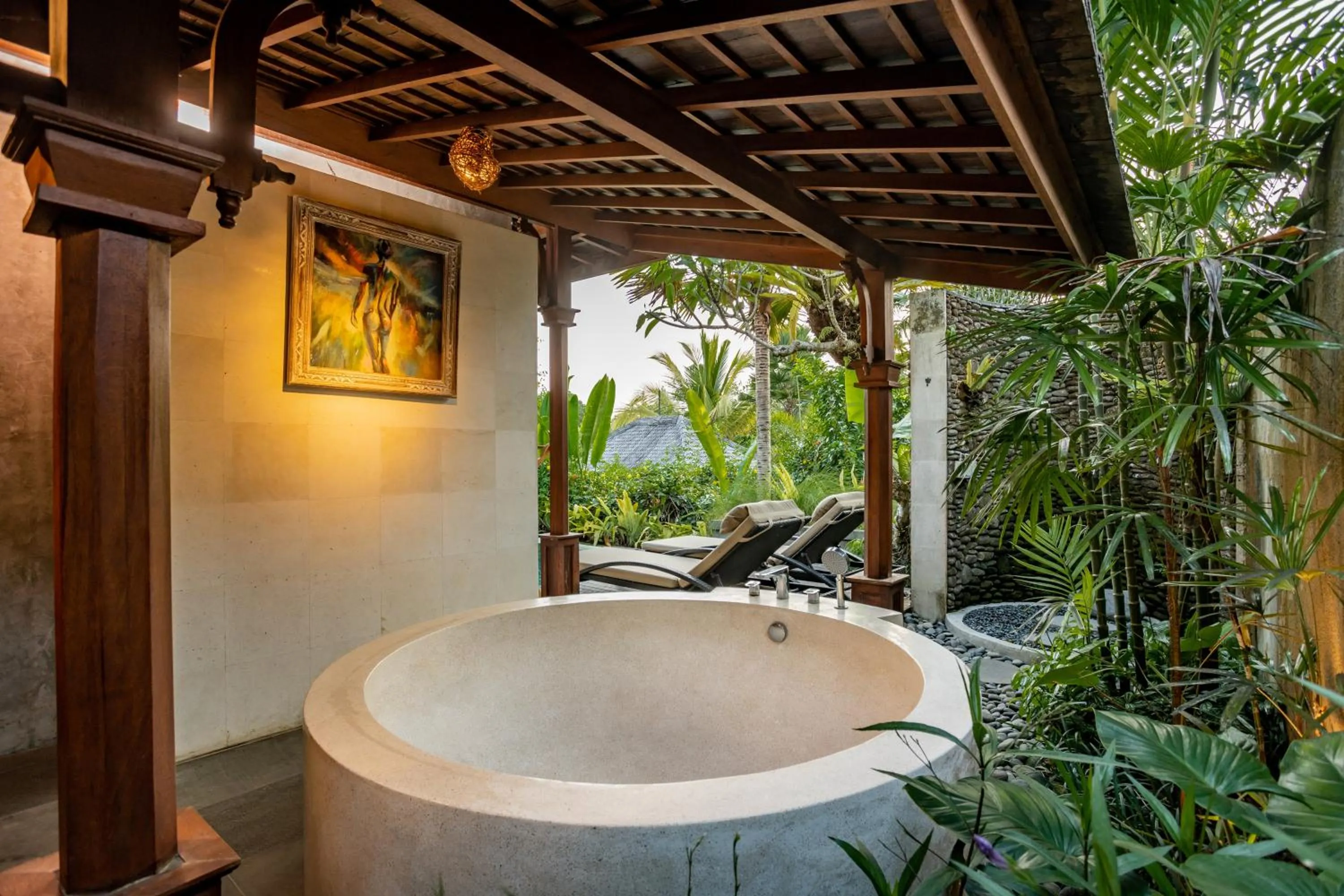 Bath in Nau Villa Ubud