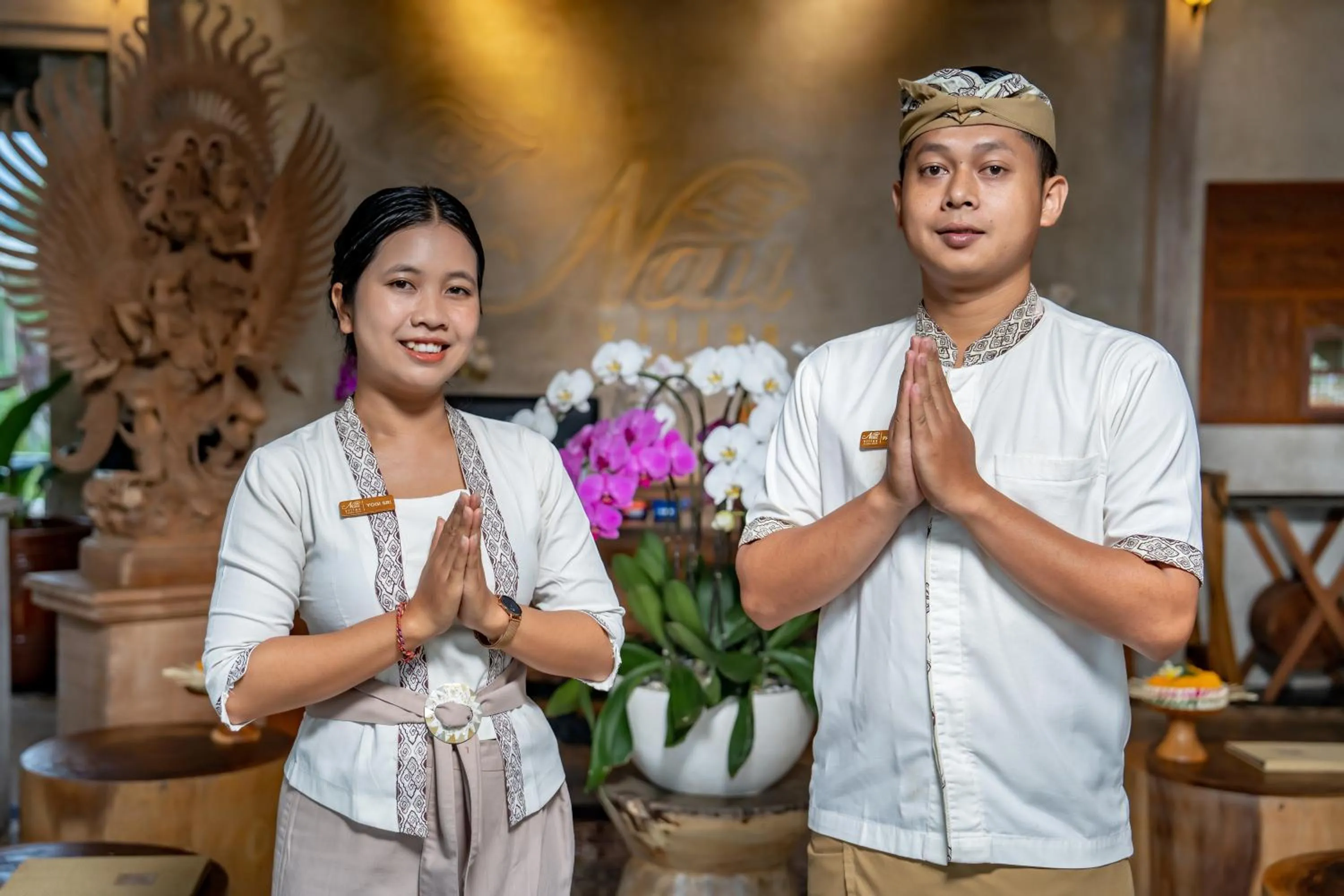 Staff in Nau Villa Ubud