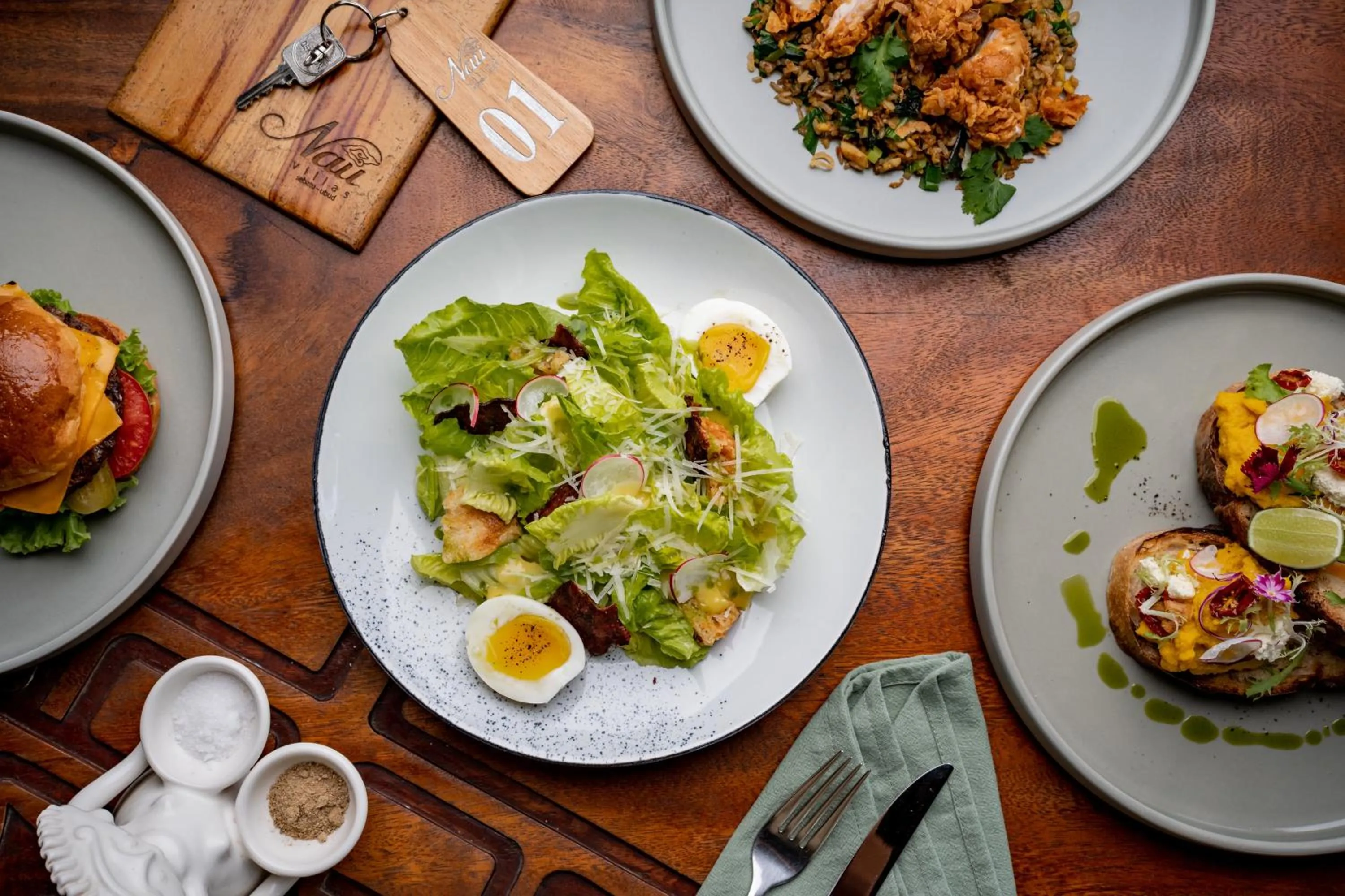 Food in Nau Villa Ubud