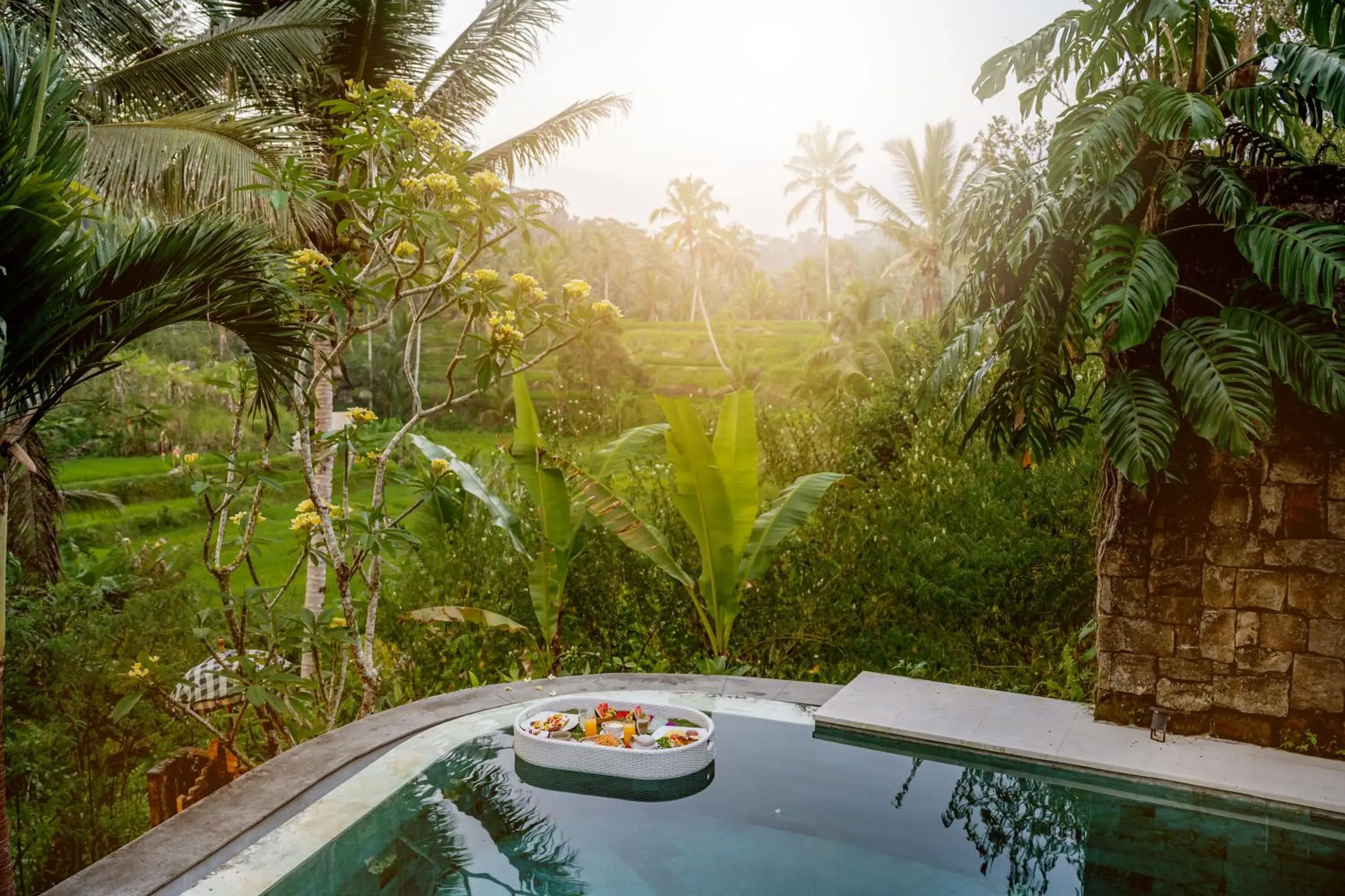 Breakfast in Nau Villa Ubud Breakfast in Nau Villa Ubud
