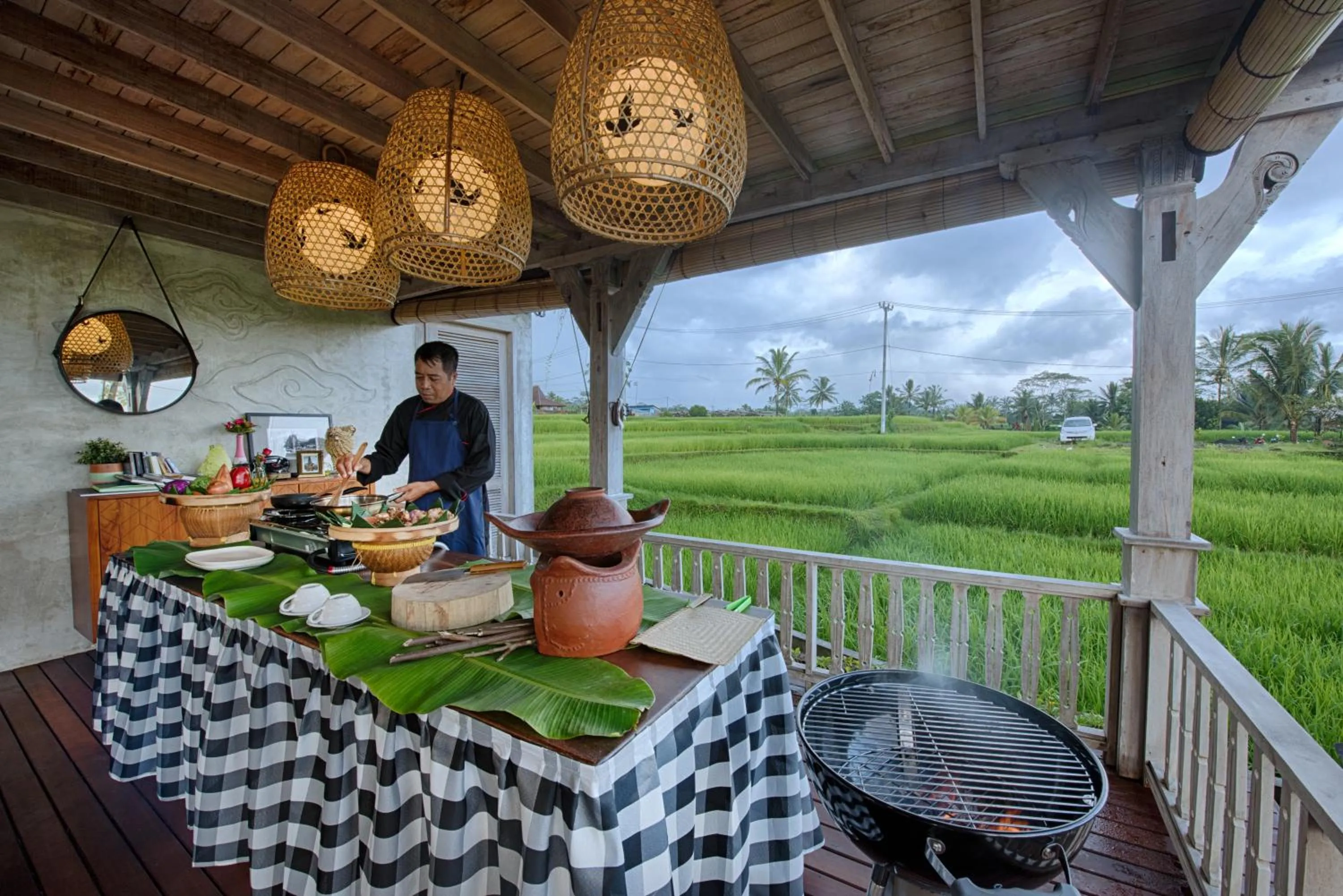 Property building in Nau Villa Ubud