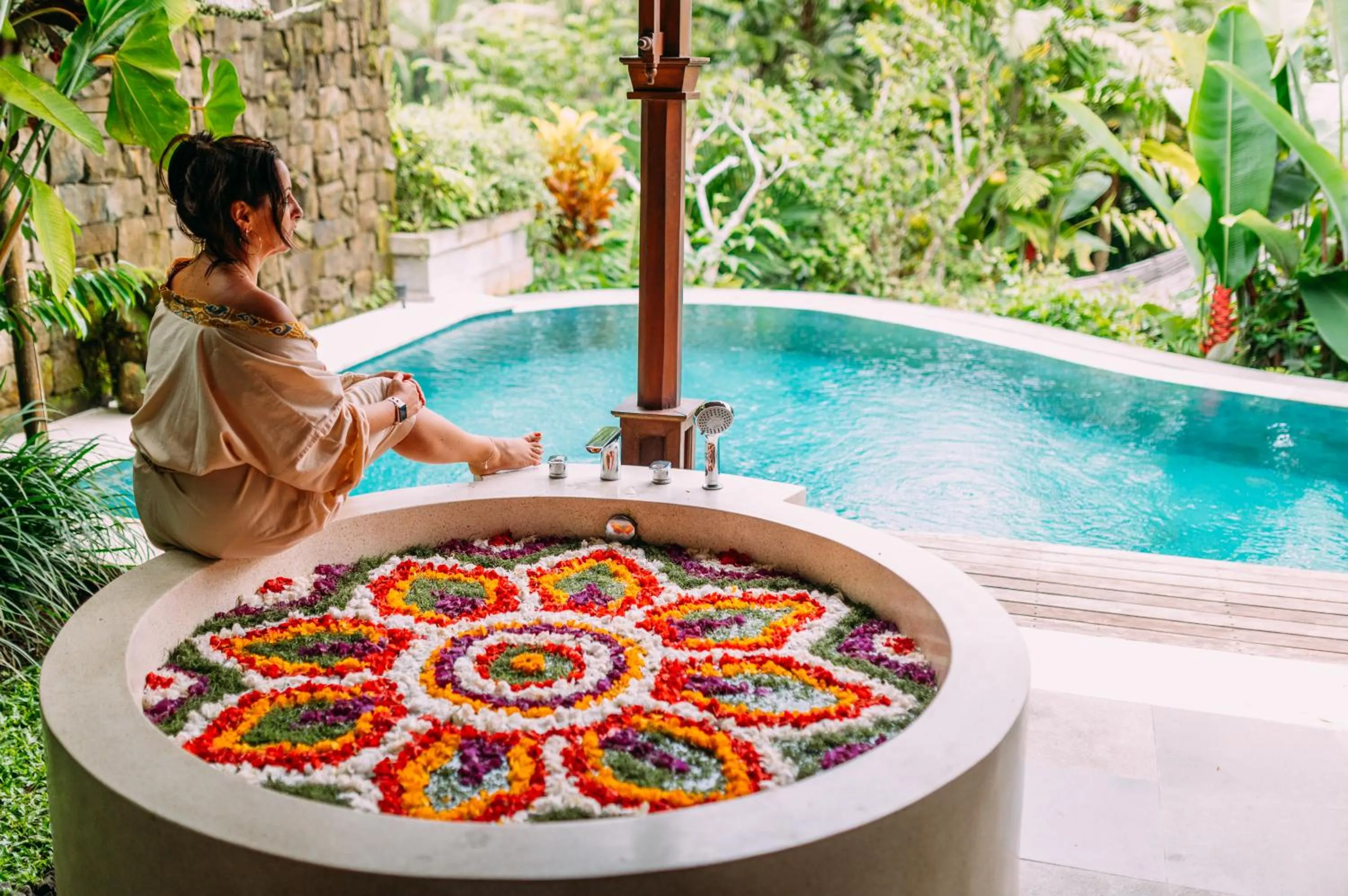 Swimming pool in Nau Villa Ubud