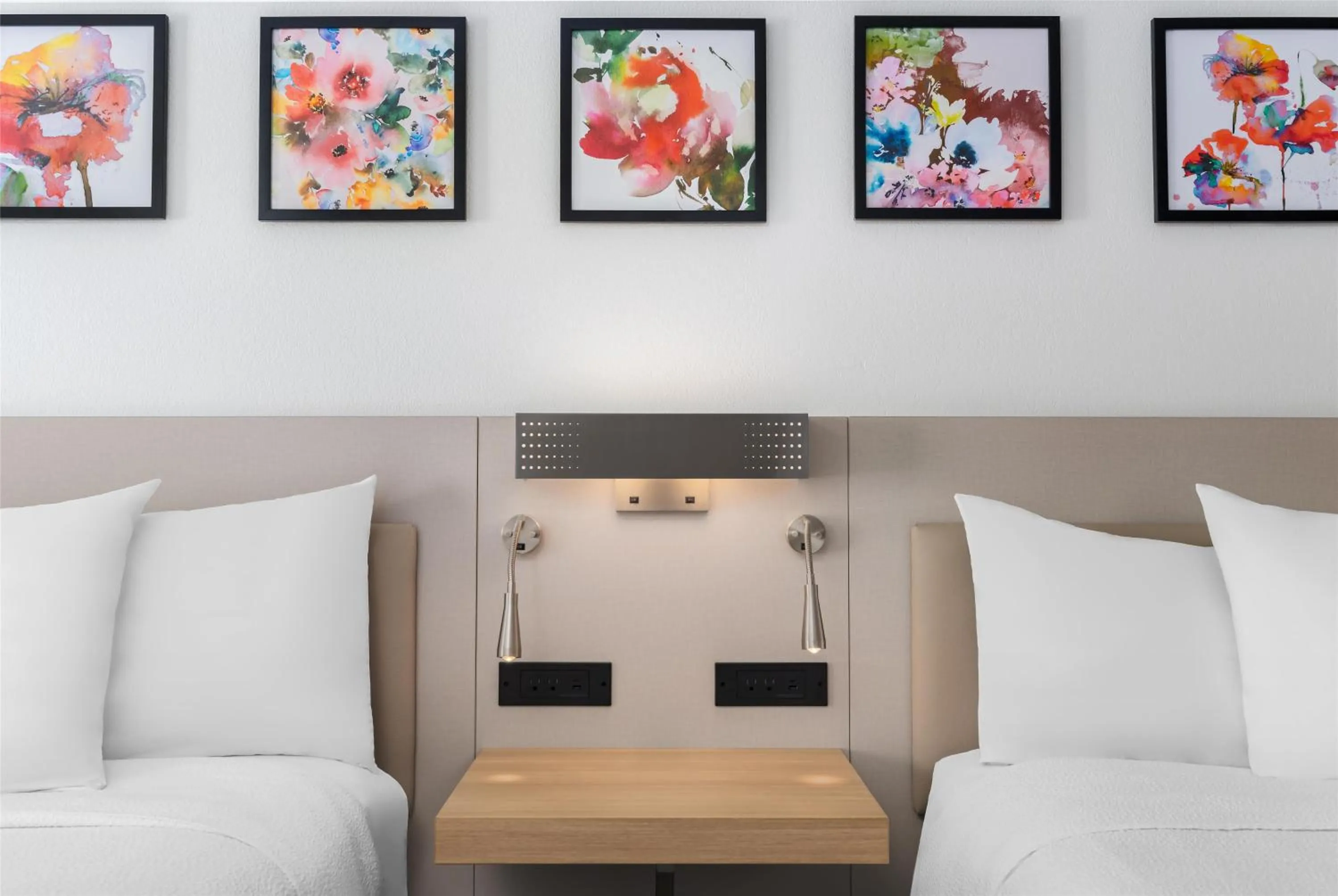 Bed in Hilton Garden Inn Dover