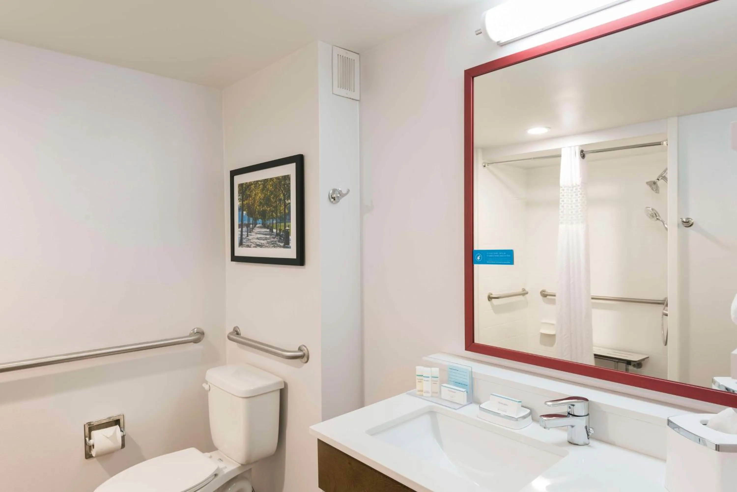 Bathroom in Hampton Inn Cincinnati Airport South