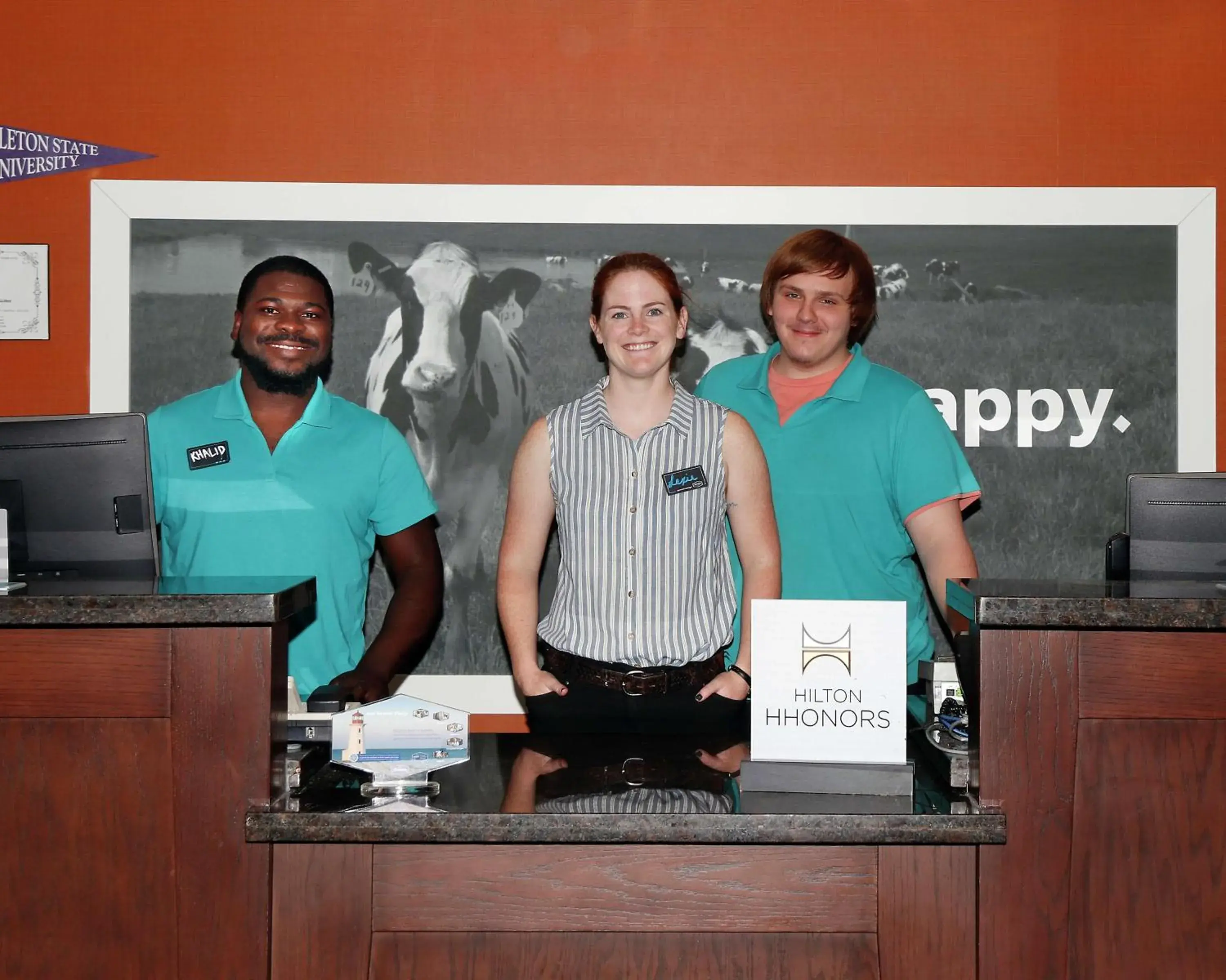 Lobby or reception in Hampton Inn and Suites Stephenville Lobby or reception in Hampton Inn and Suites Stephenville