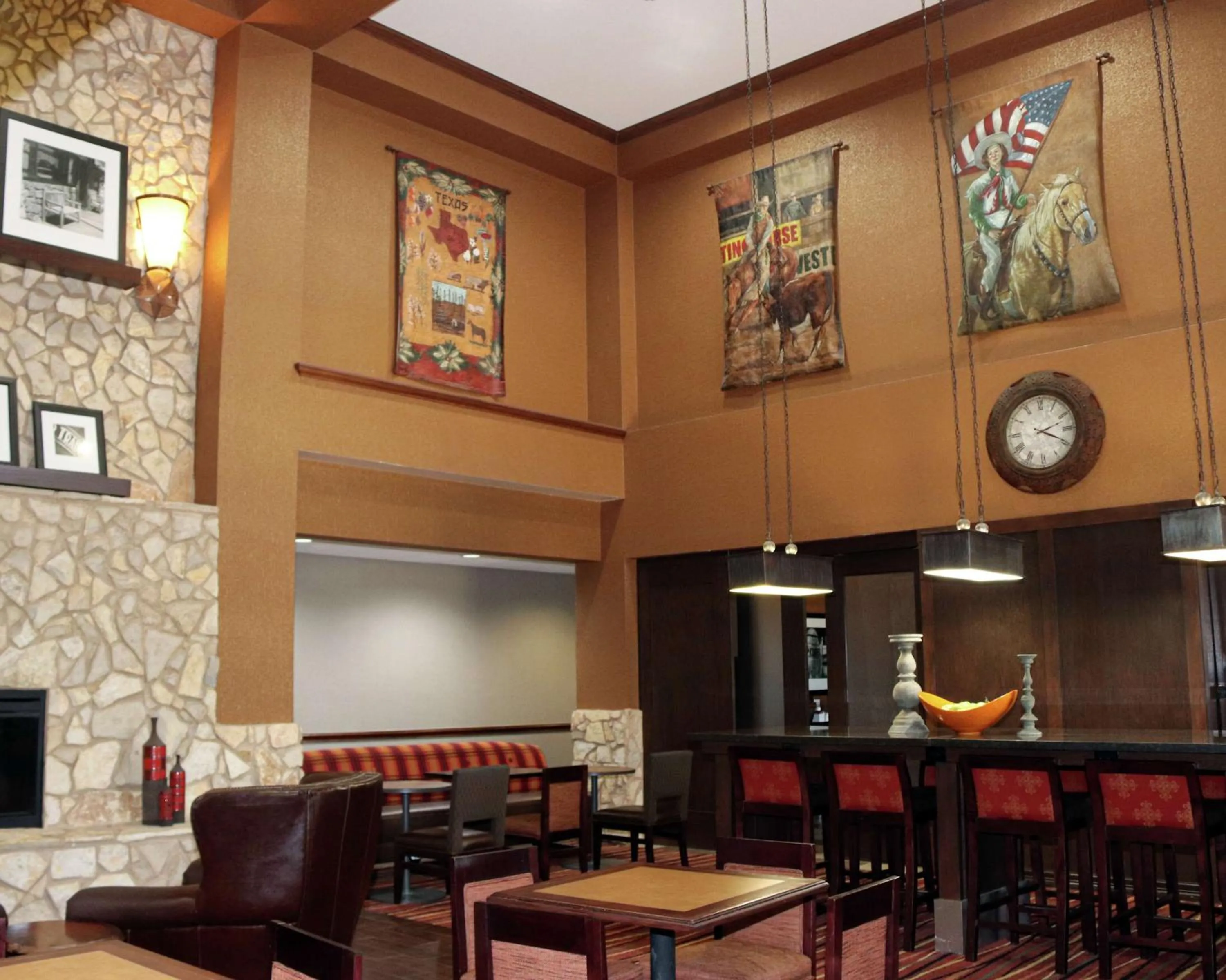 Lobby or reception in Hampton Inn and Suites Stephenville