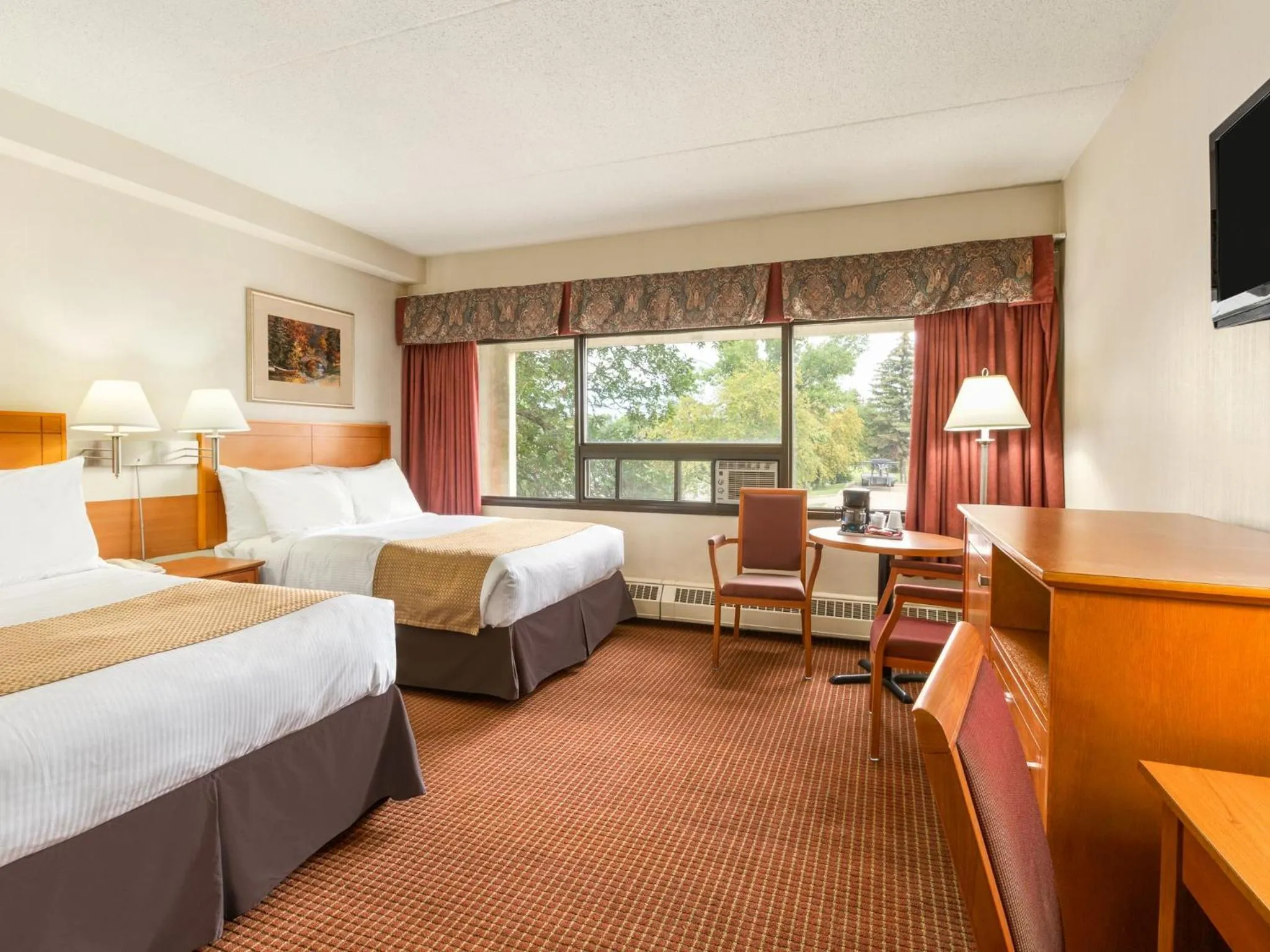 Bed in Travelodge by Wyndham Edmonton East