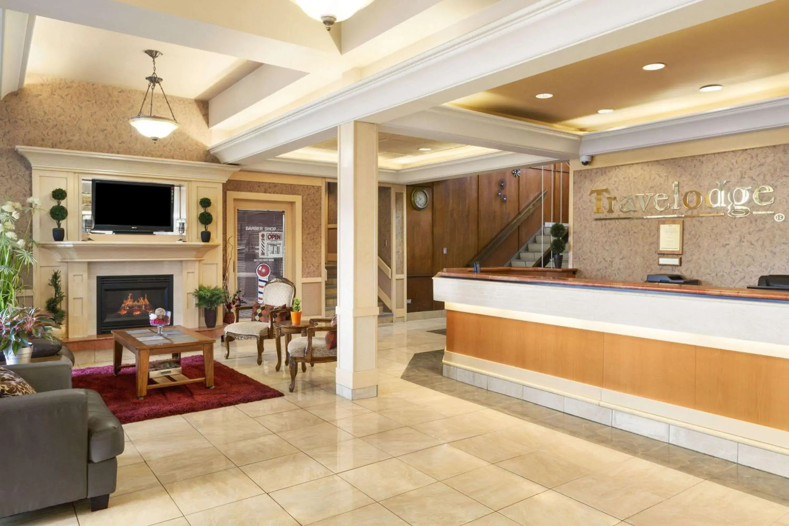 Lobby or reception in Travelodge by Wyndham Edmonton East Lobby or reception in Travelodge by Wyndham Edmonton East