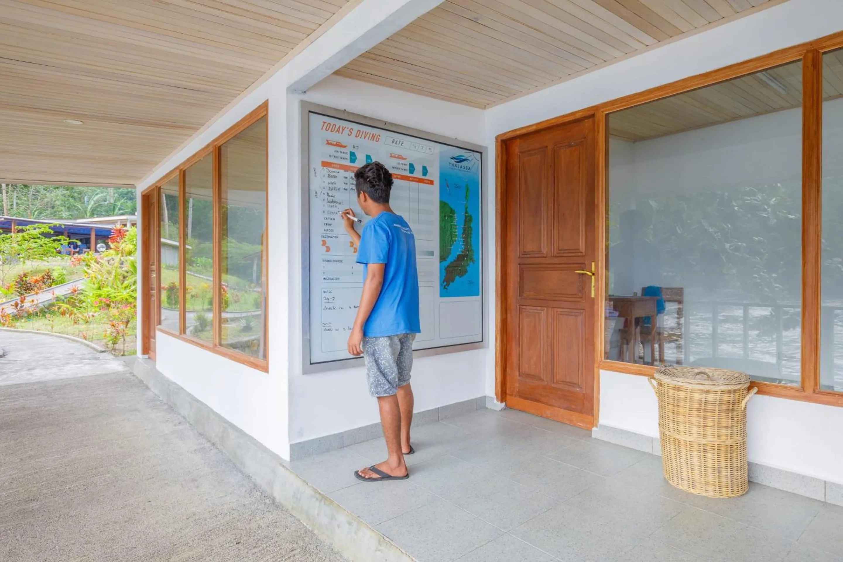Day in Thalassa Dive Resort Lembeh