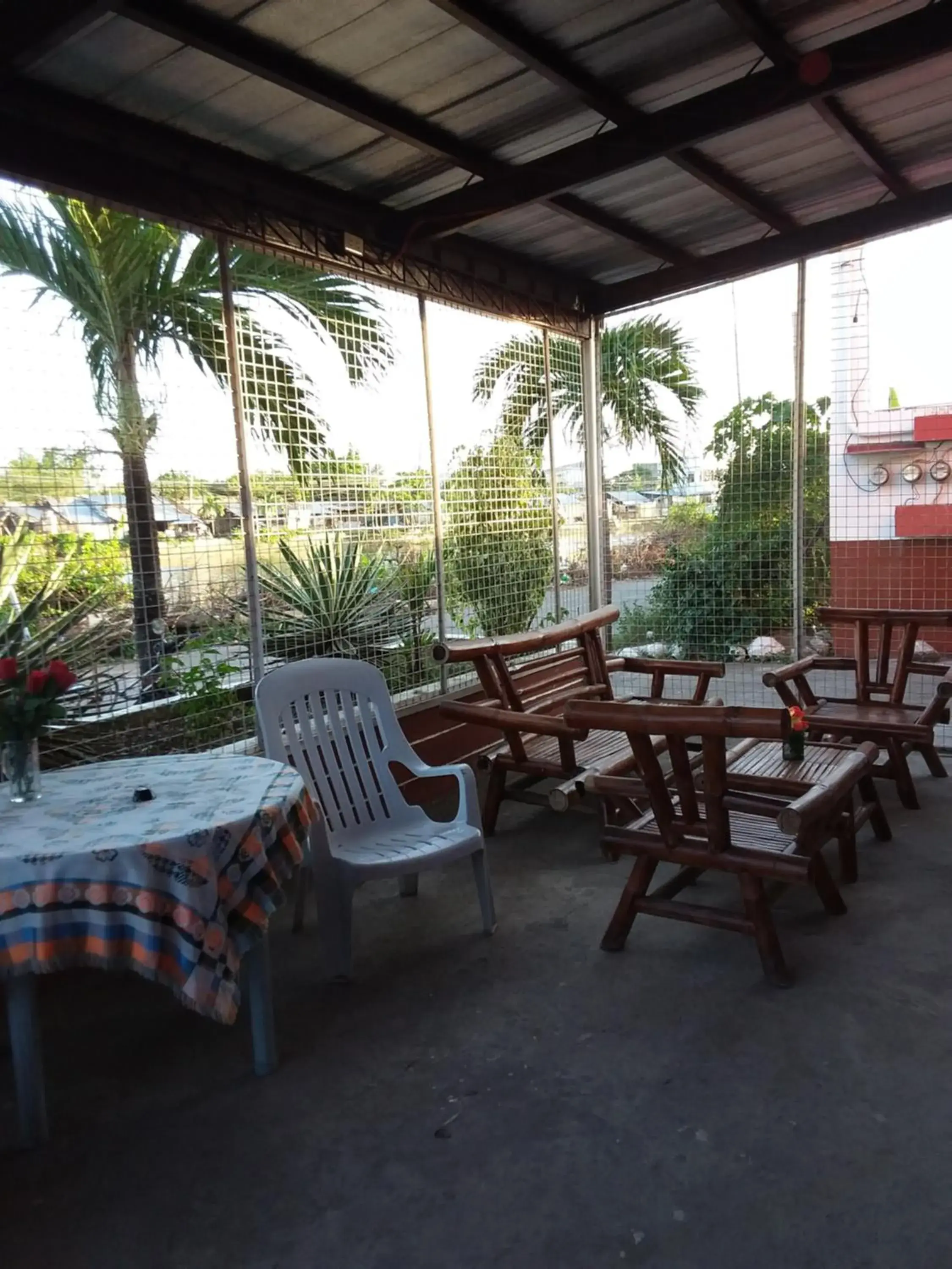 Balcony/Terrace in Pete's inn Balcony/Terrace in Pete's inn