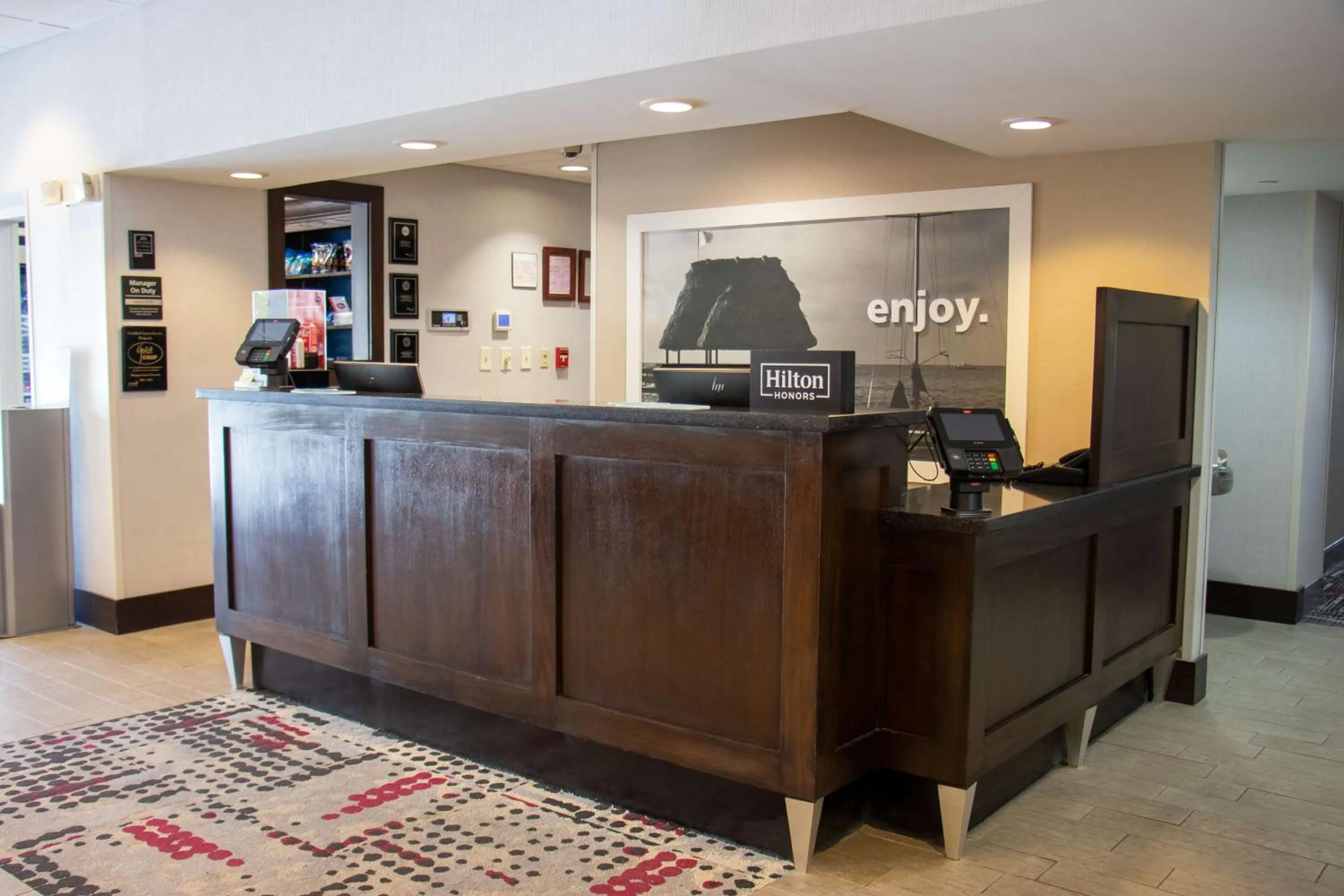 Lobby or reception in Hampton Inn Tuscaloosa-University