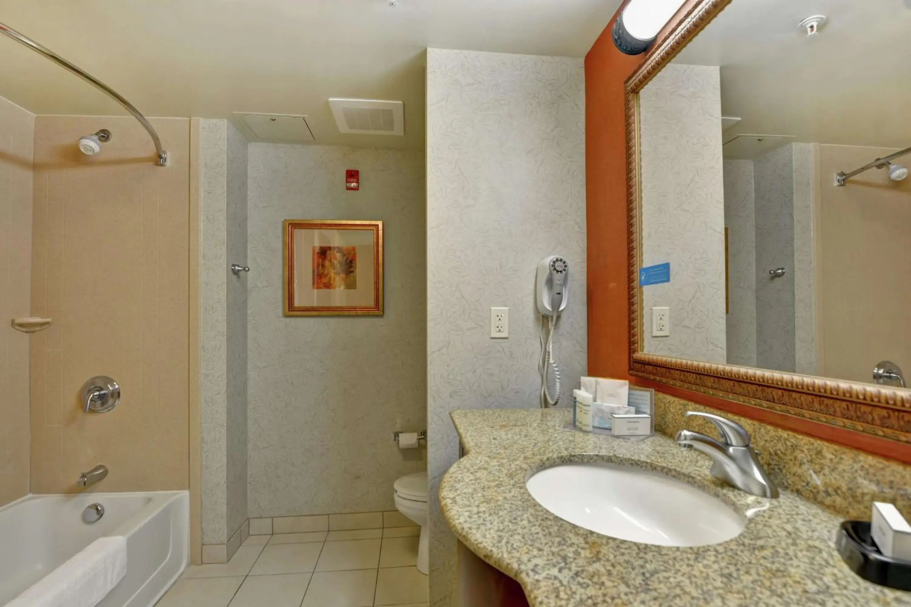 Bathroom in Hampton Inn and Suites Peoria at Grand Prairie Bathroom in Hampton Inn and Suites Peoria at Grand Prairie