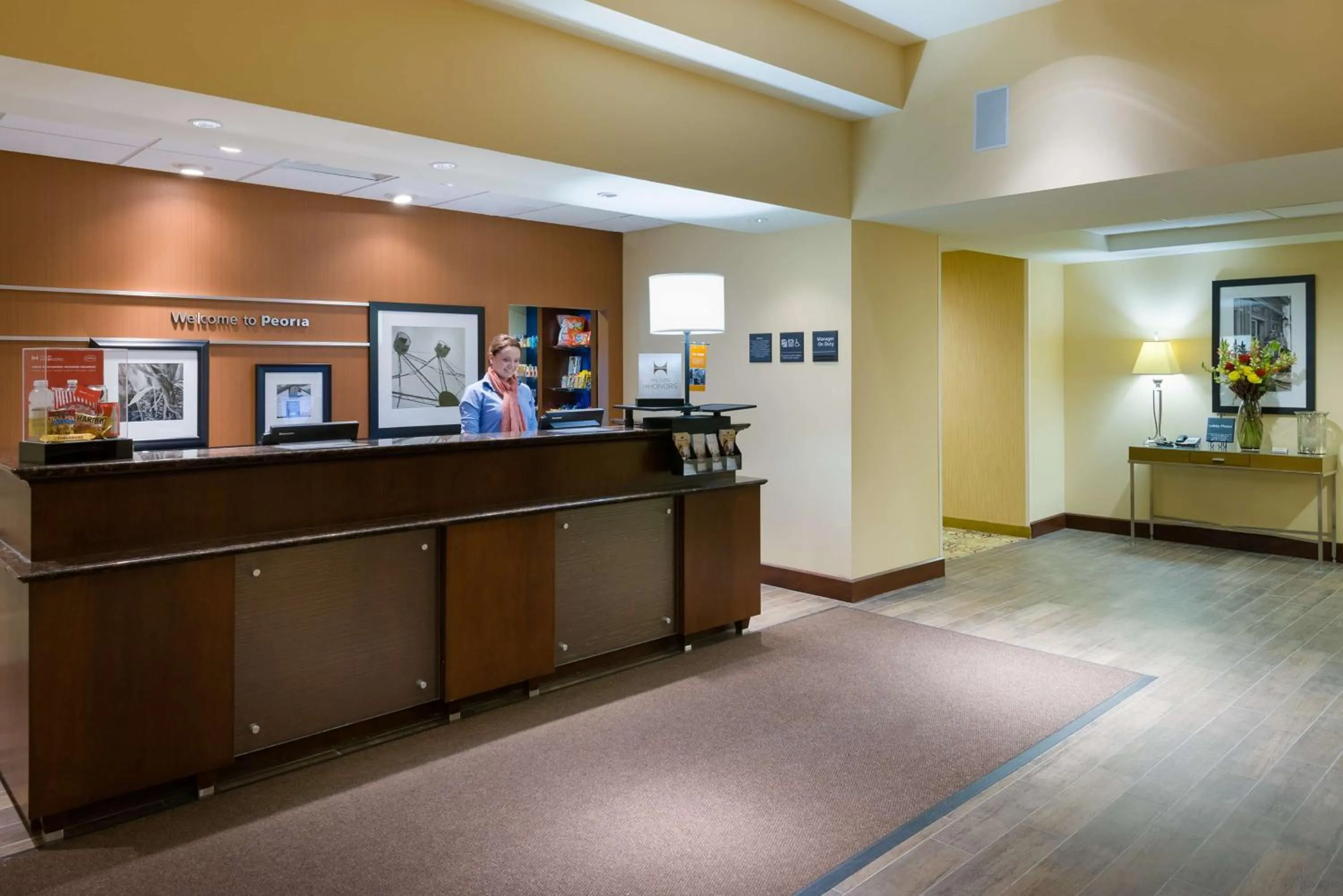 Lobby or reception in Hampton Inn and Suites Peoria at Grand Prairie