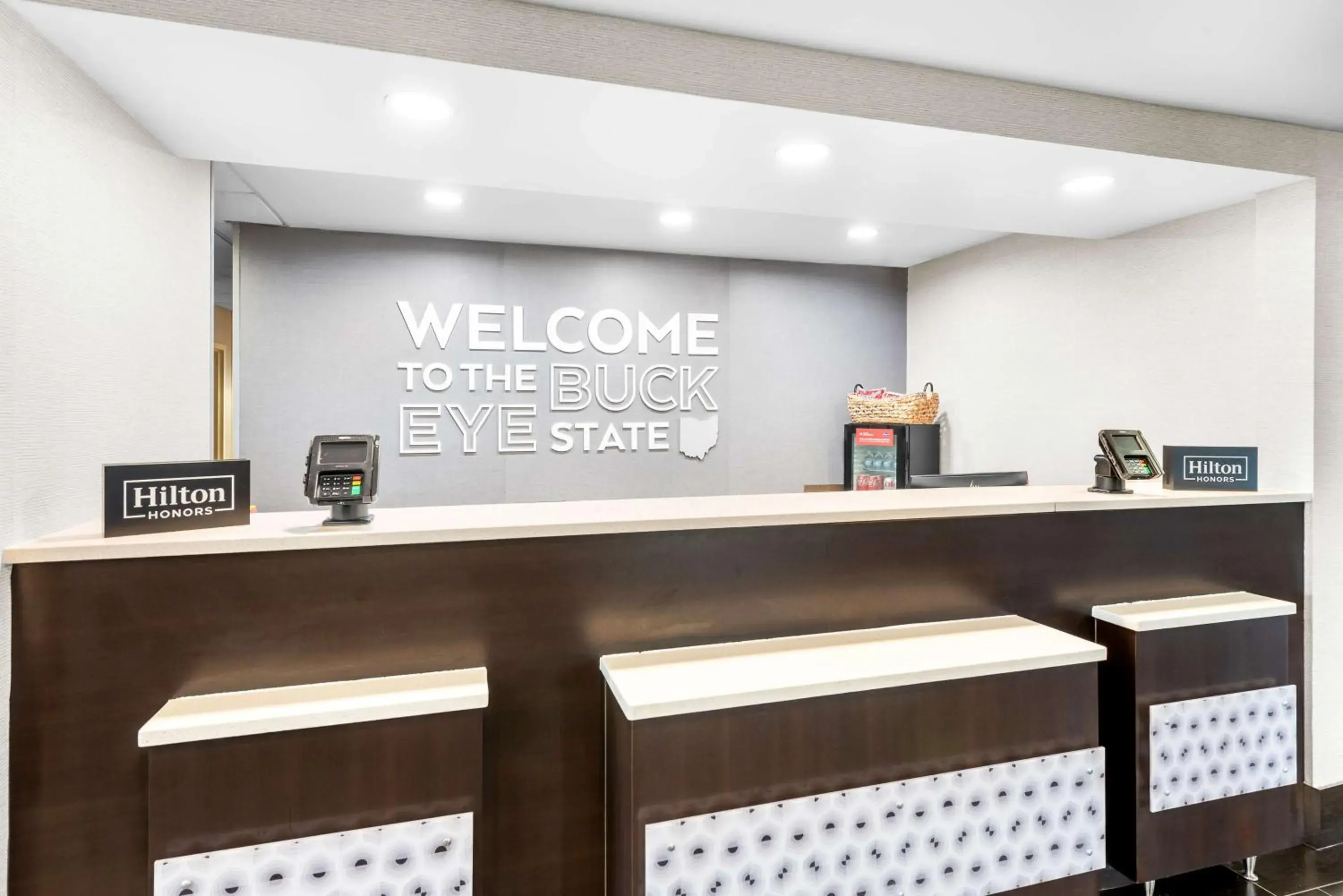 Lobby or reception in Hampton Inn Dayton/Huber Heights Lobby or reception in Hampton Inn Dayton/Huber Heights