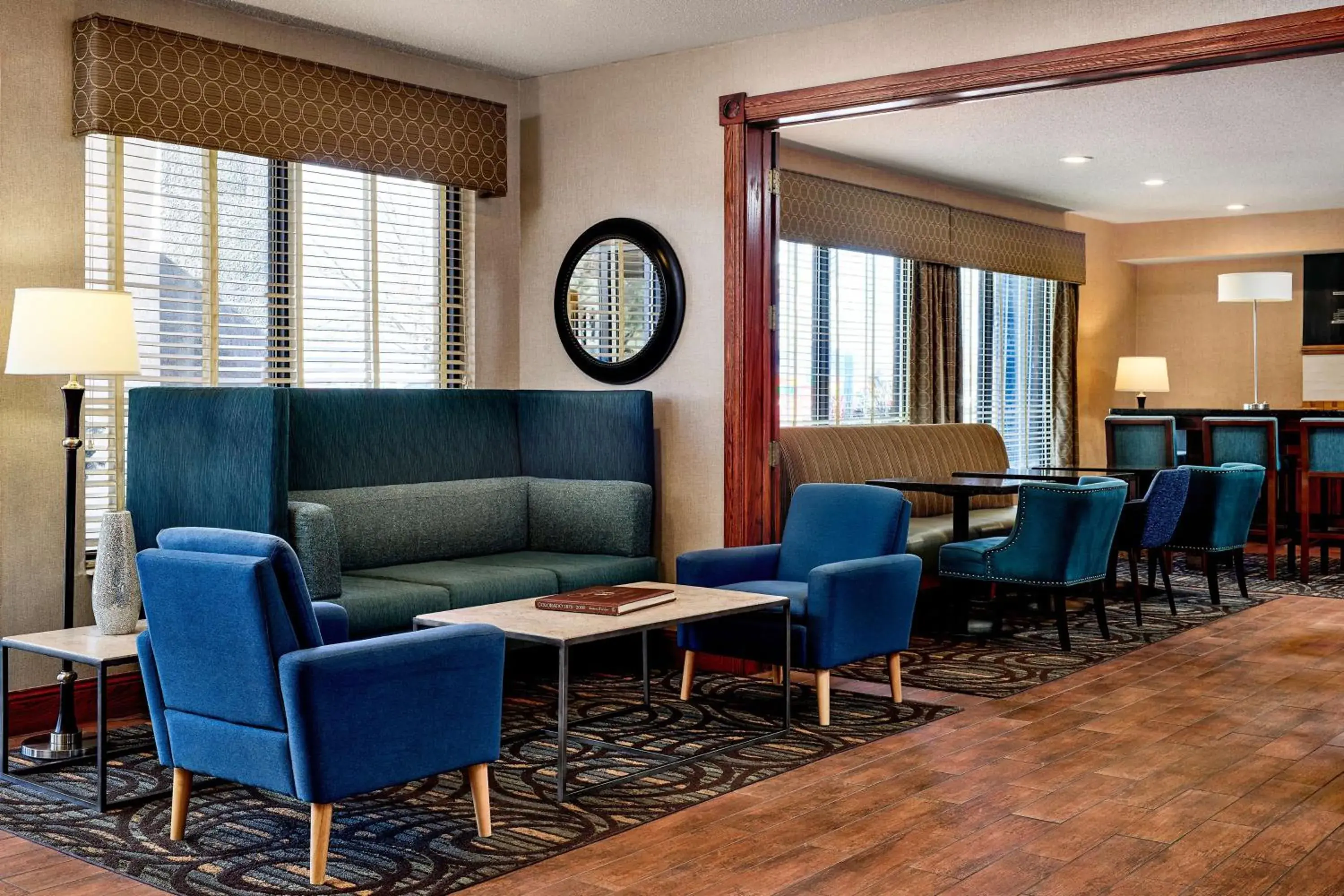Lobby or reception in Hampton Inn Longmont Lobby or reception in Hampton Inn Longmont