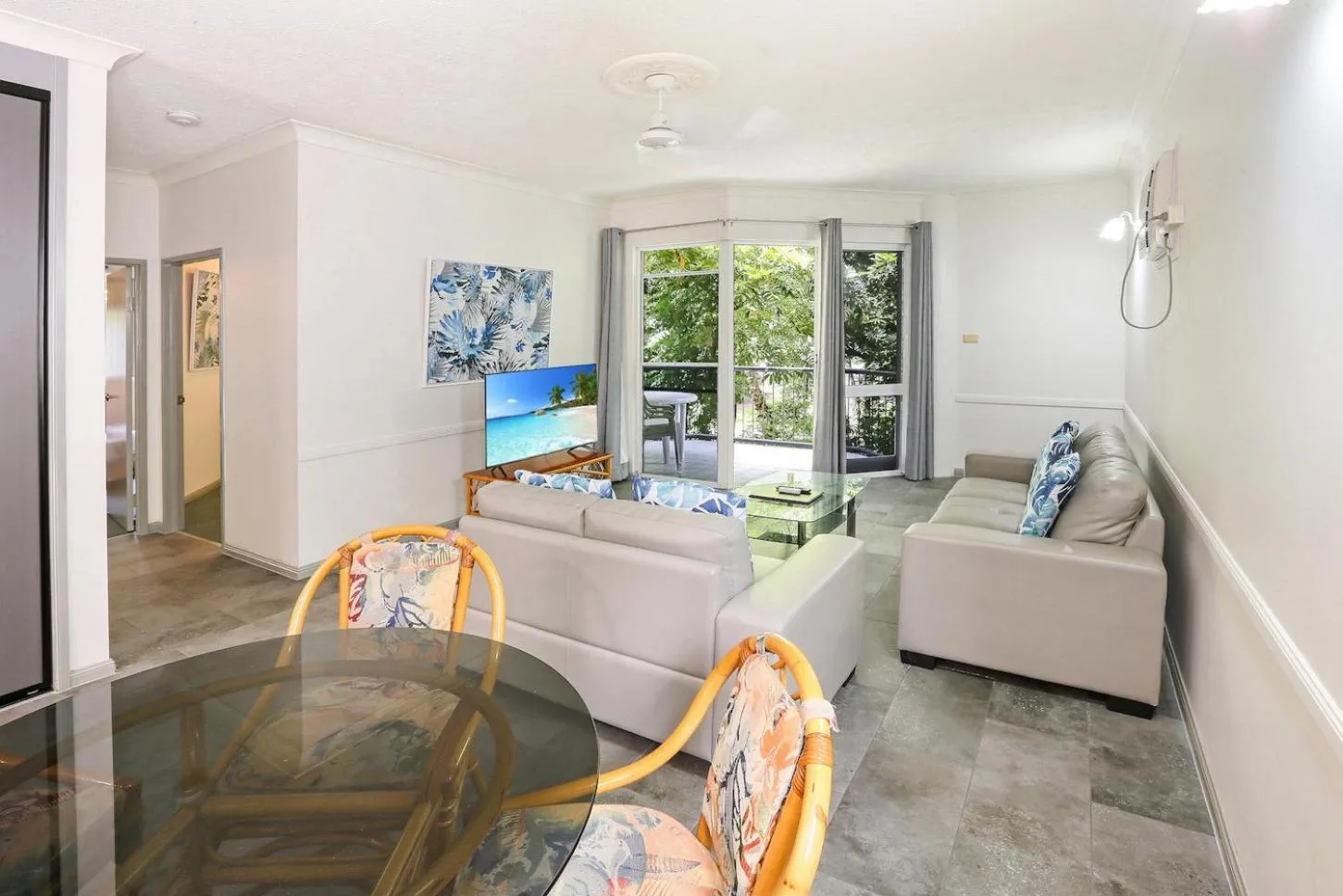 Living room in Citysider Cairns Holiday Apartments