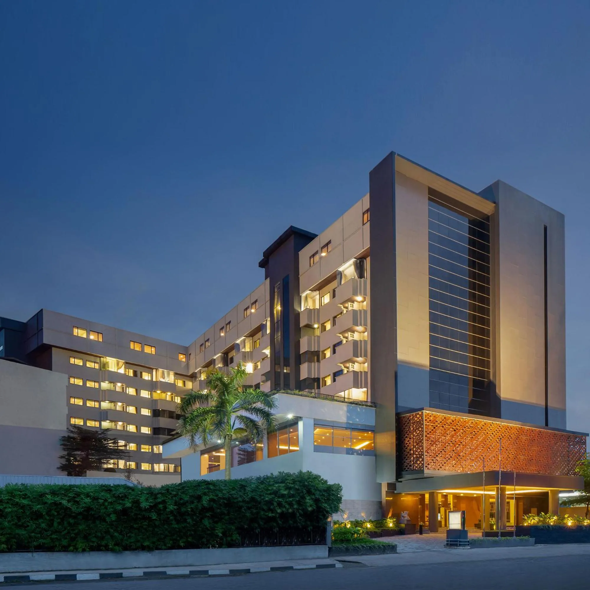 Property building in AIHO Hotel Medan