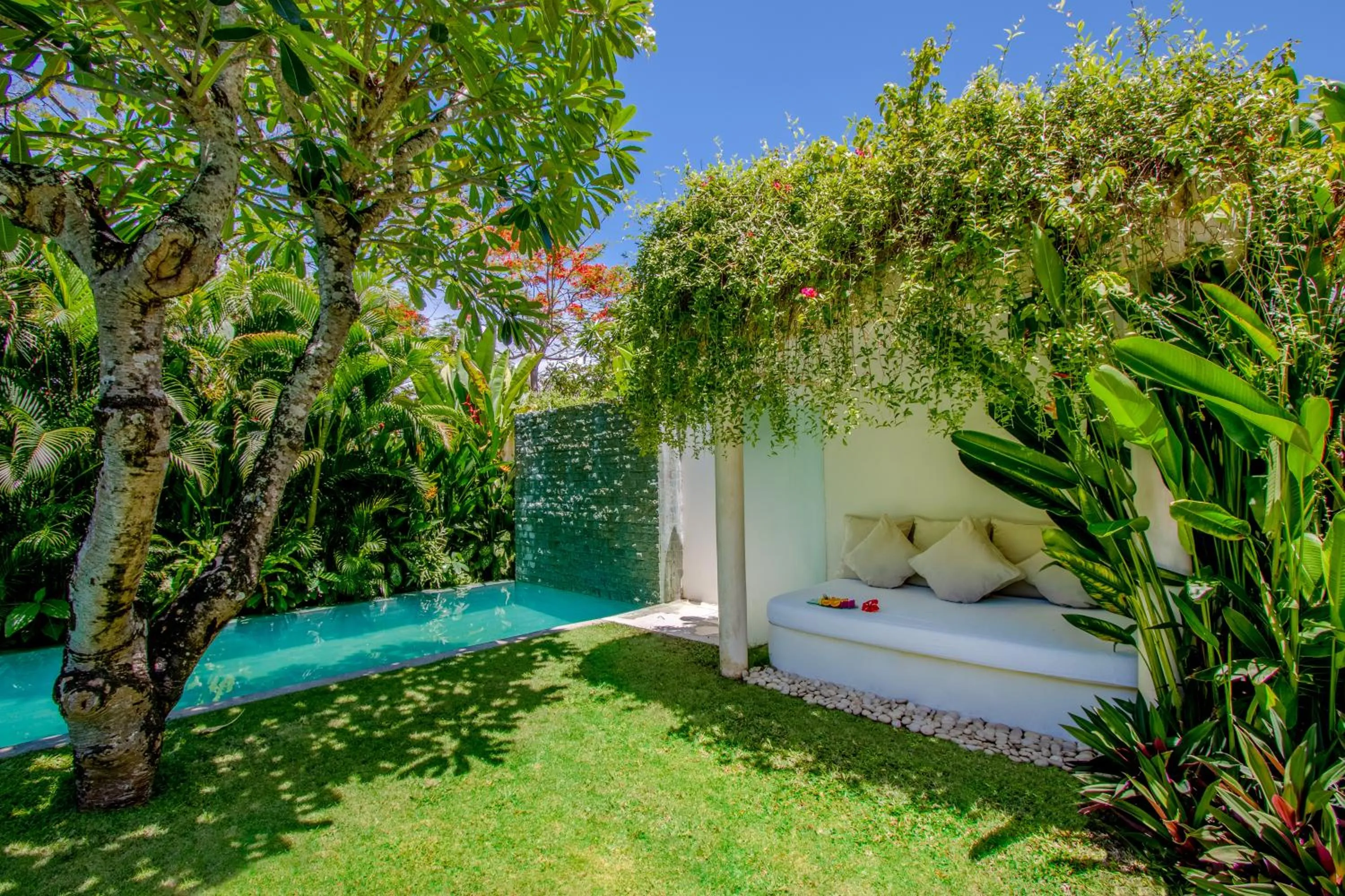 Patio in Eden The Residence at The Sea Seminyak