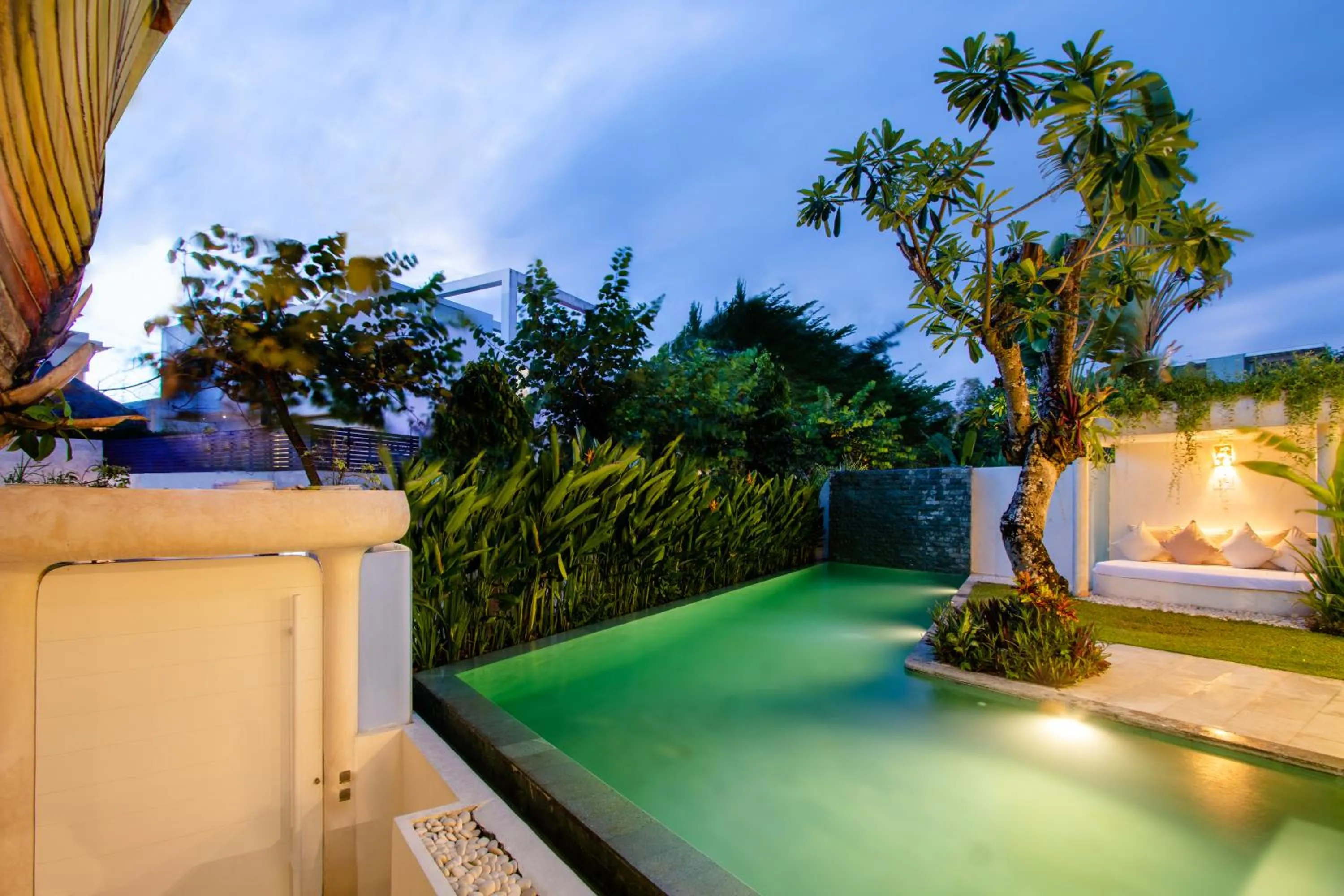 Swimming pool in Eden The Residence at The Sea Seminyak