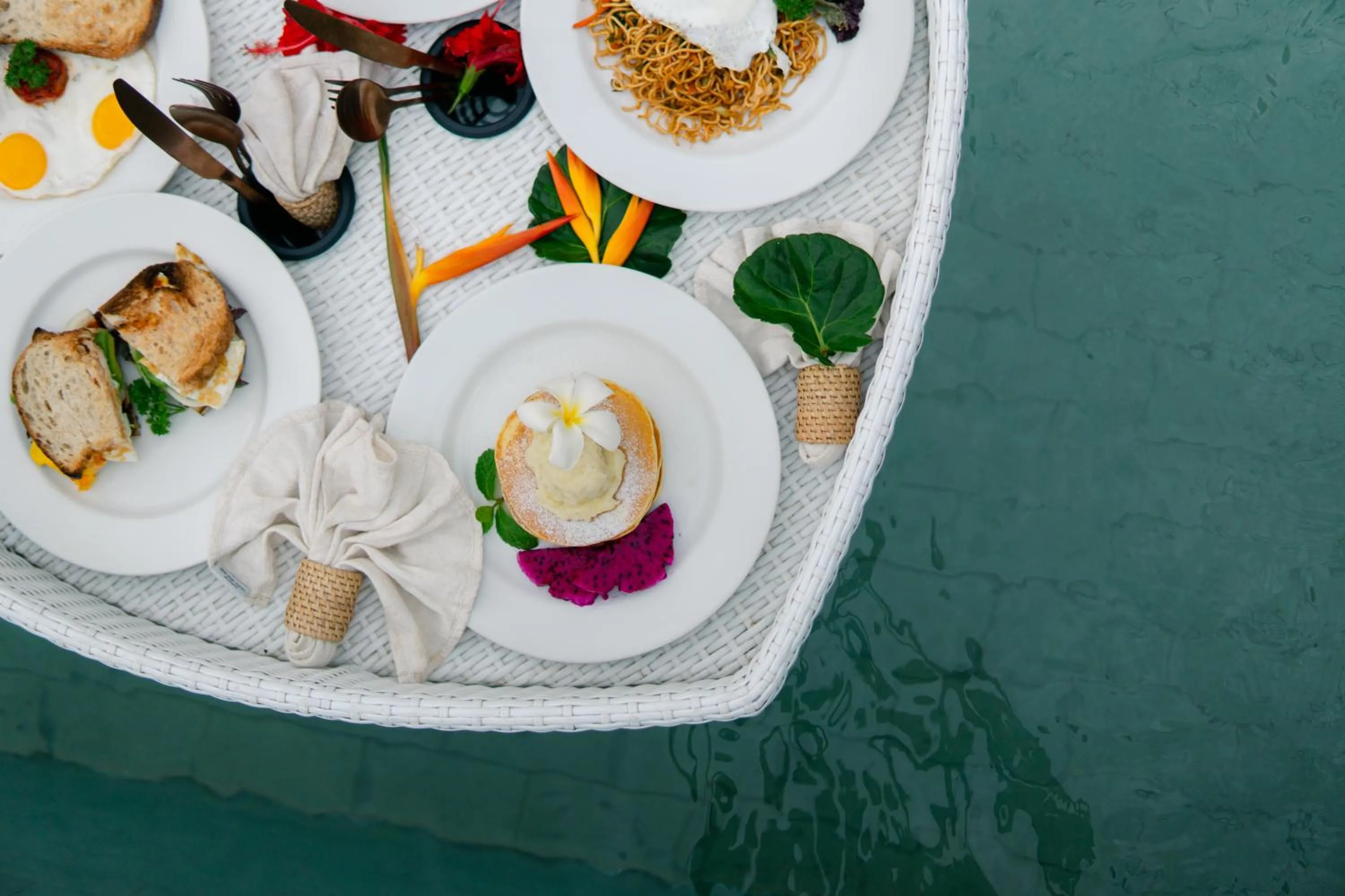 Breakfast in Eden The Residence at The Sea Seminyak