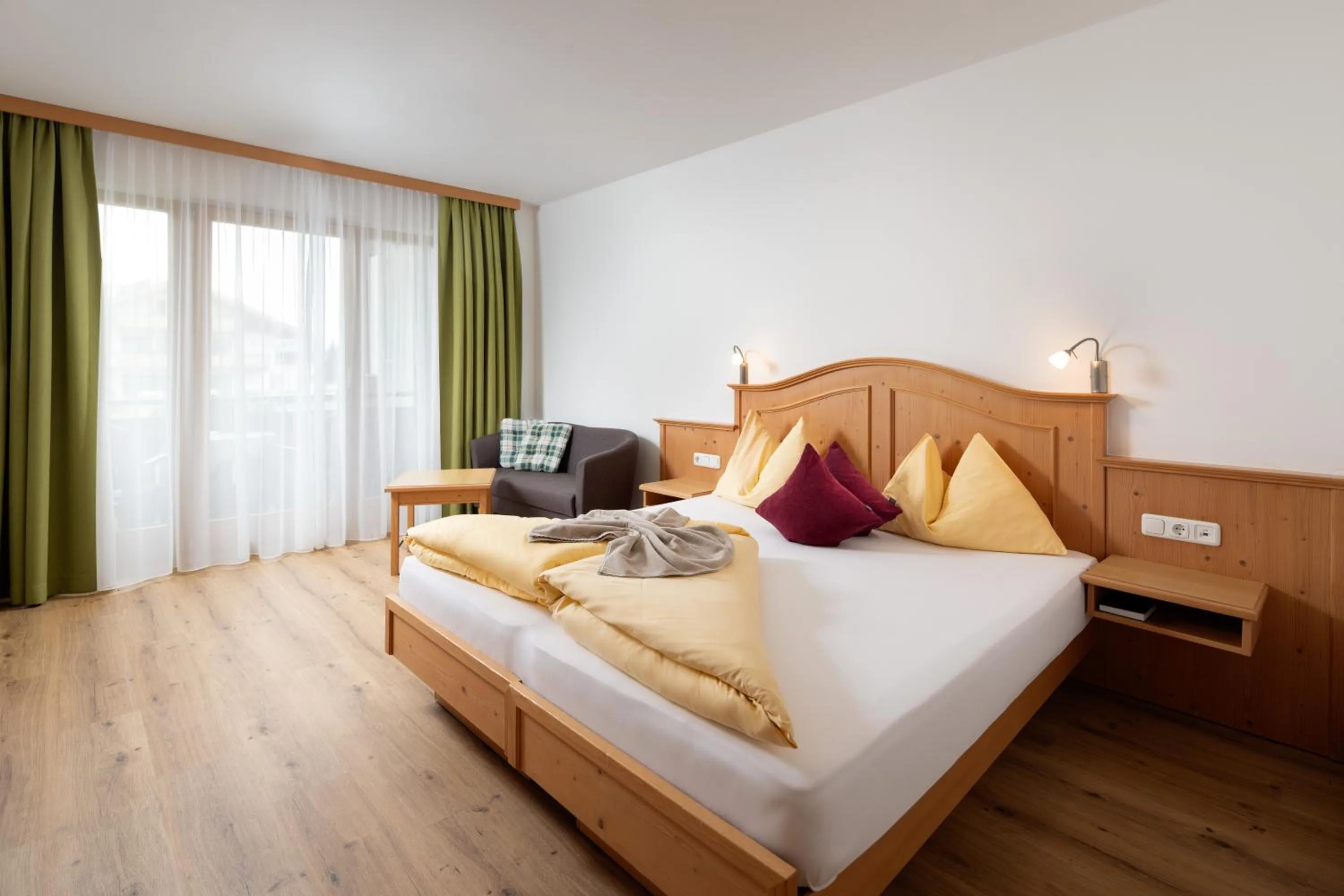 Bed in Hotel Königsleiten Vital Alpin