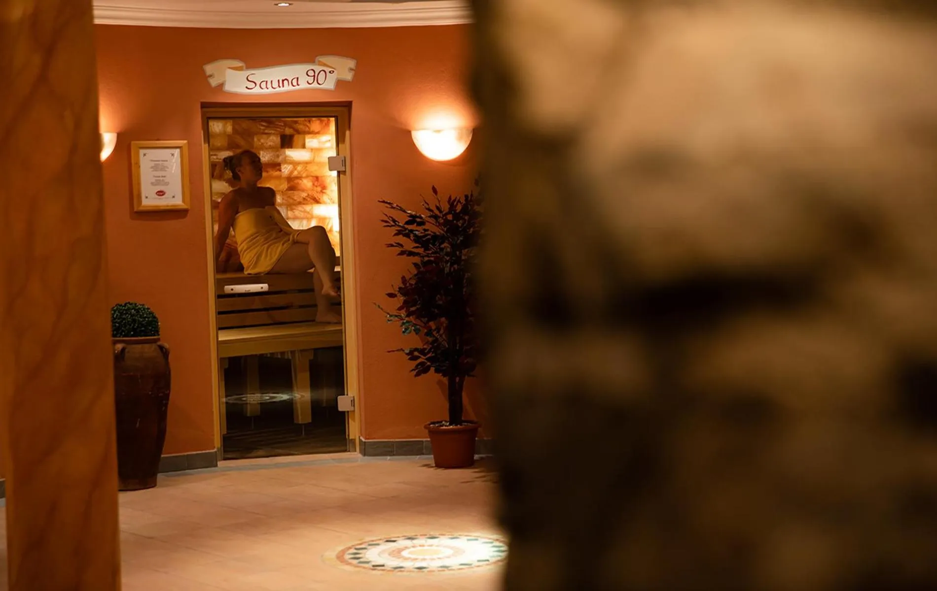 Sauna in Hotel Königsleiten Vital Alpin