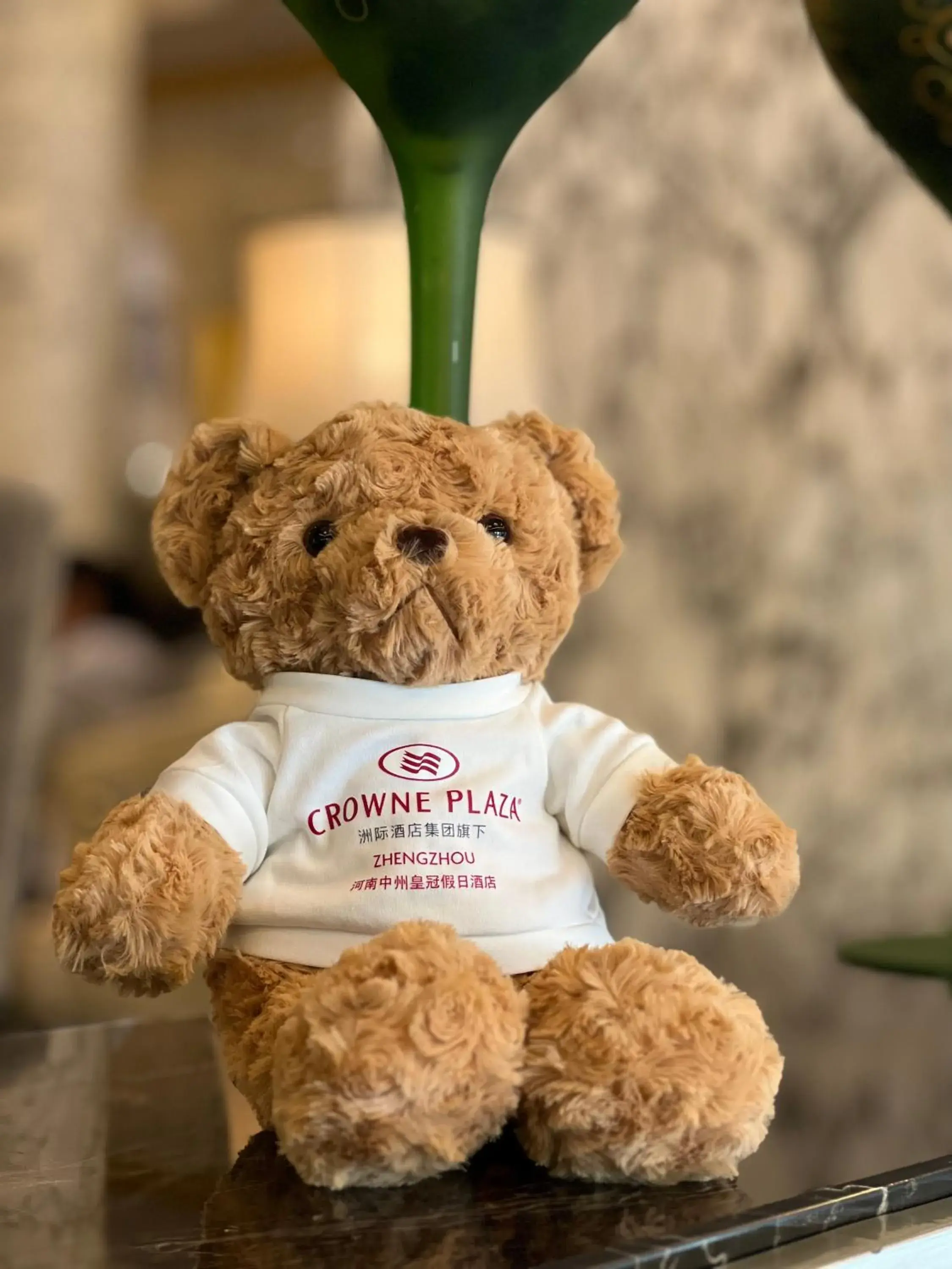 Lobby or reception in Crowne Plaza Zhengzhou by IHG Lobby or reception in Crowne Plaza Zhengzhou by IHG